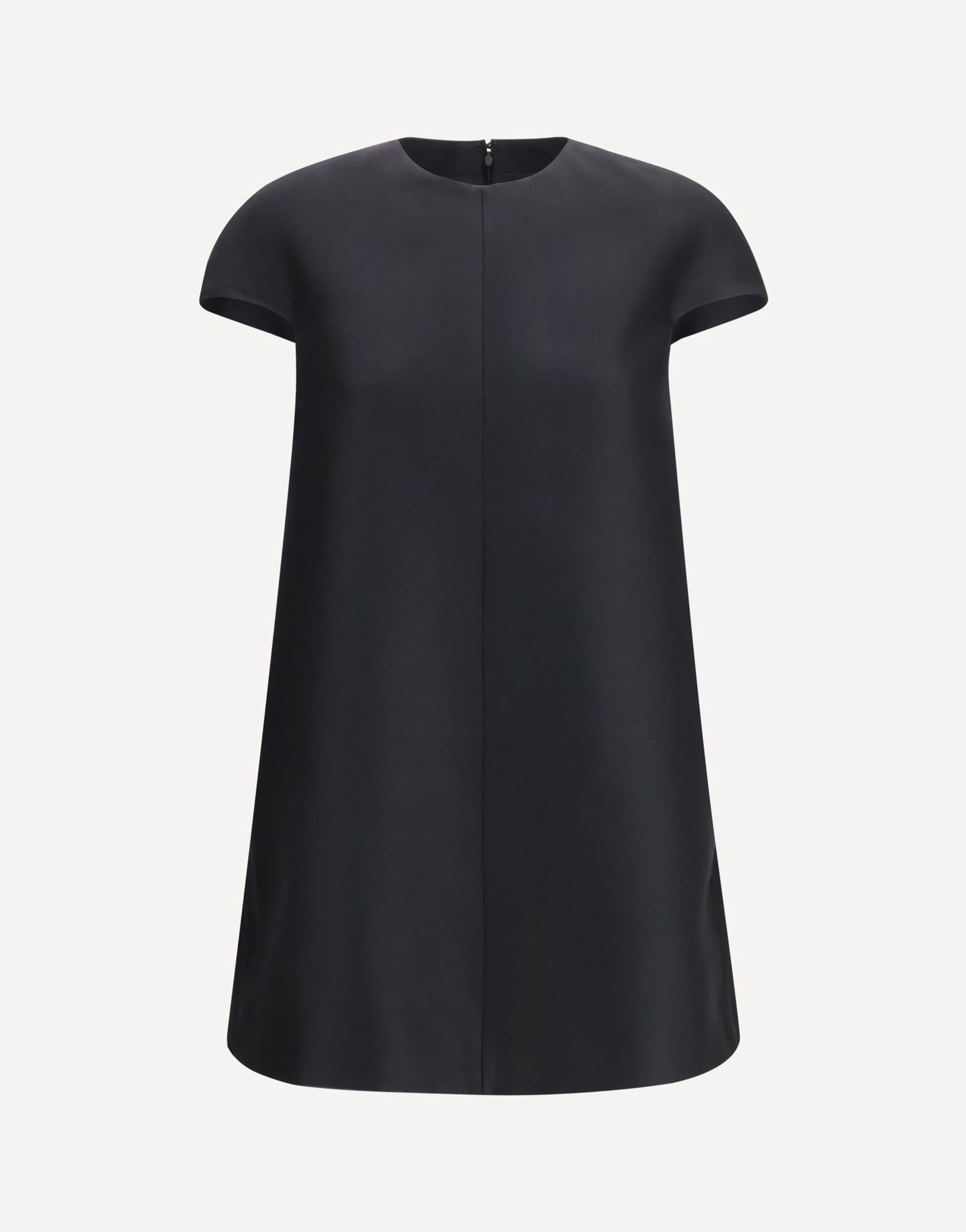 Balenciaga Balenciaga Baby Doll Mini Dress Wool Silk