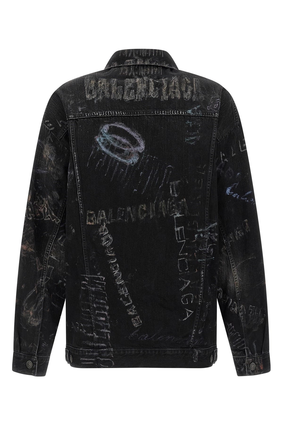 Balenciaga Balenciaga Black Oversize Denim Jacket