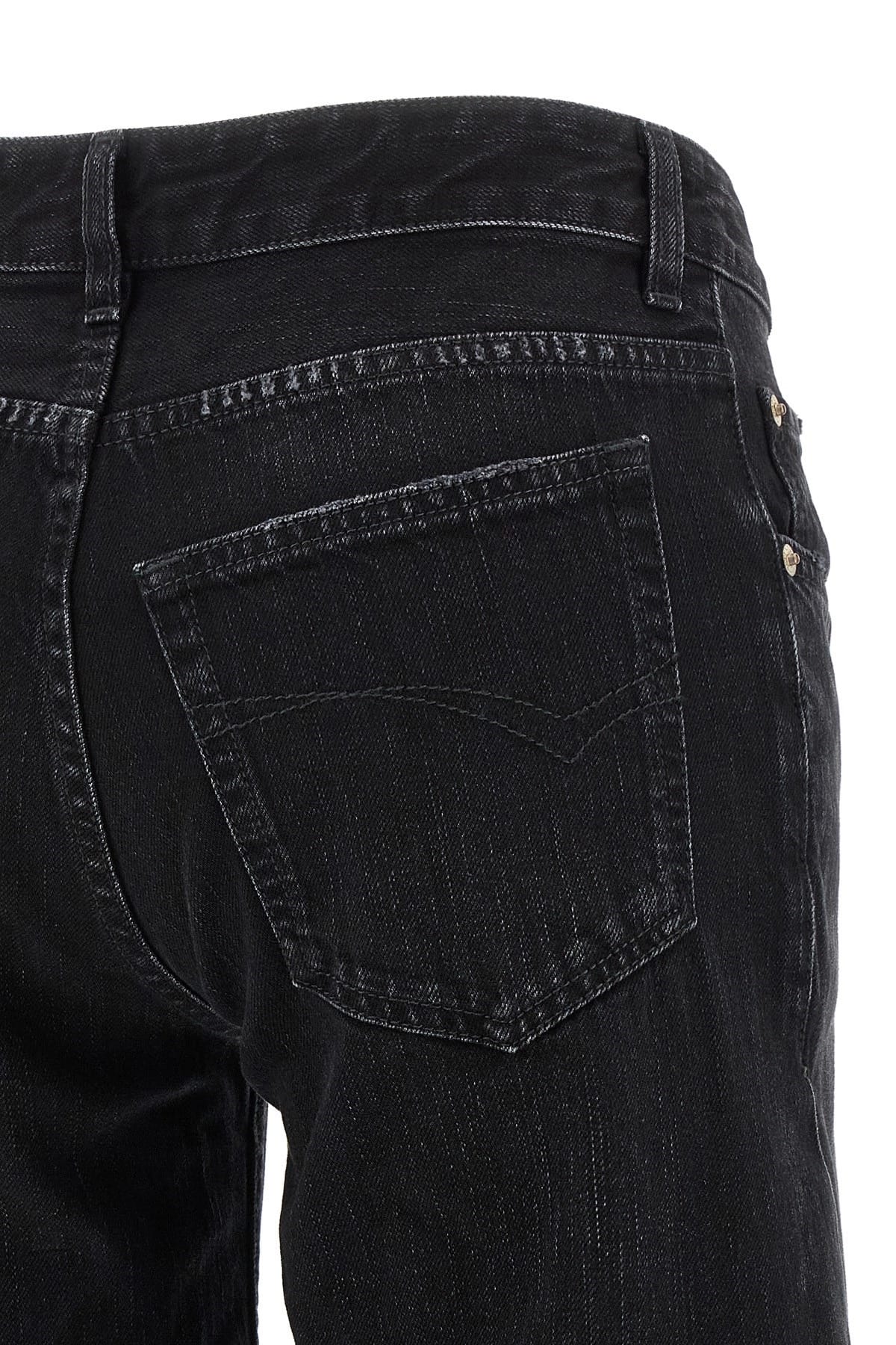 Balenciaga Balenciaga Black Wide Leg Jeans