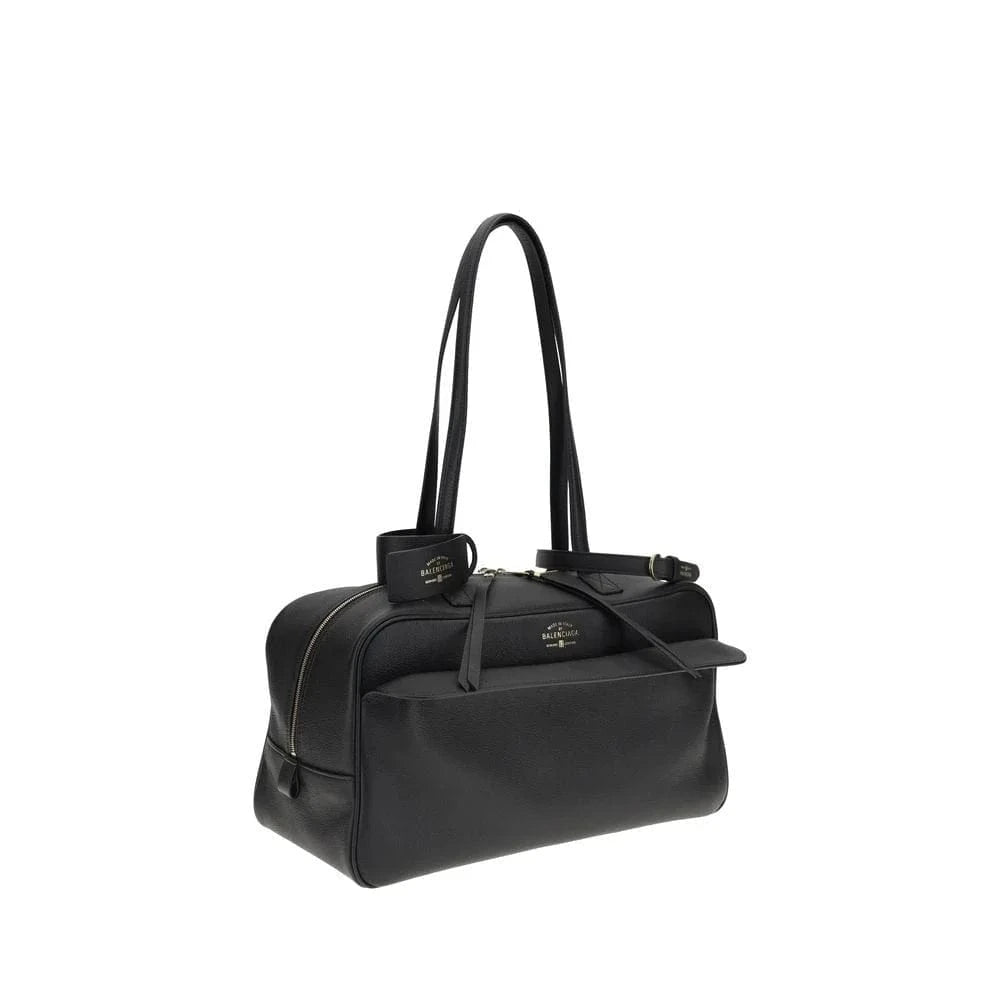 Balenciaga Carrie Bowling Shoulder Bag