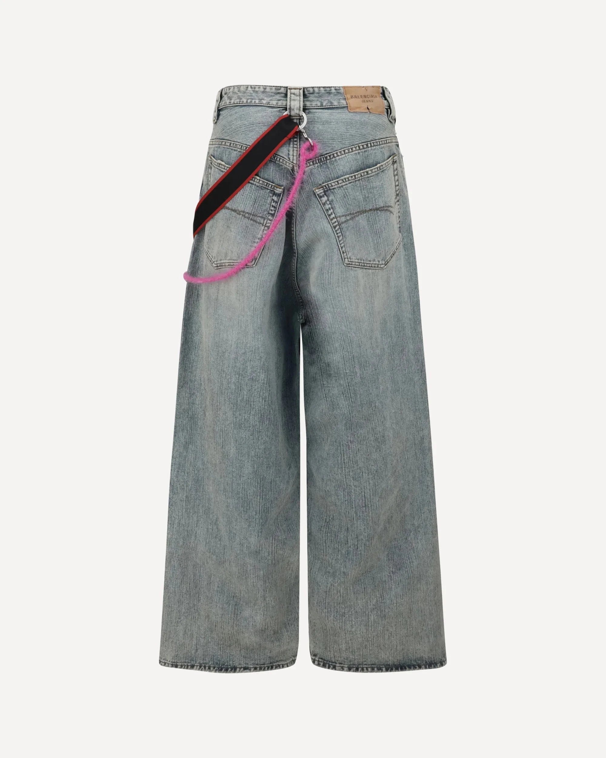 Balenciaga Charms Wide Leg Jeans