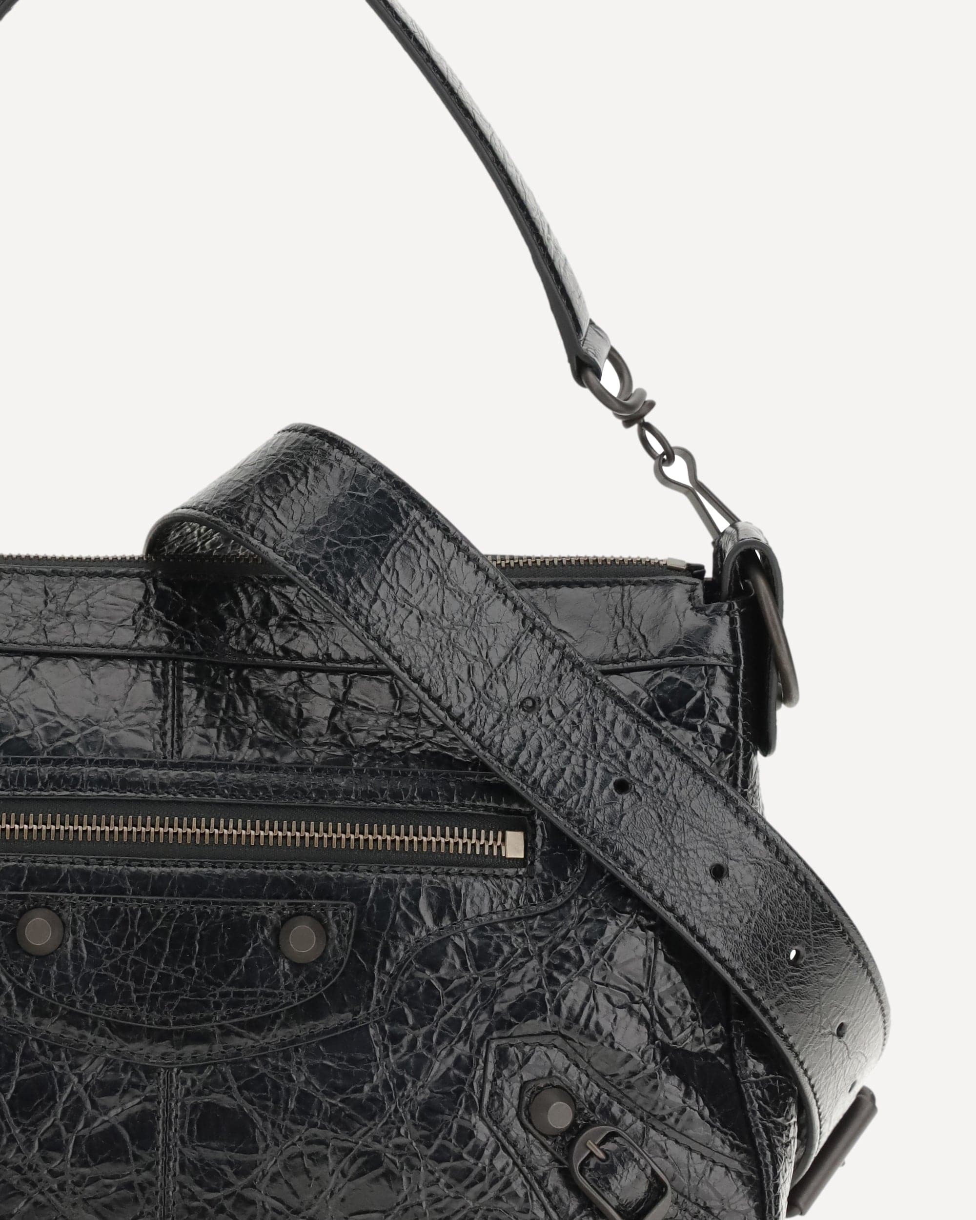 Balenciaga City Moto Small Shoulder Bag
