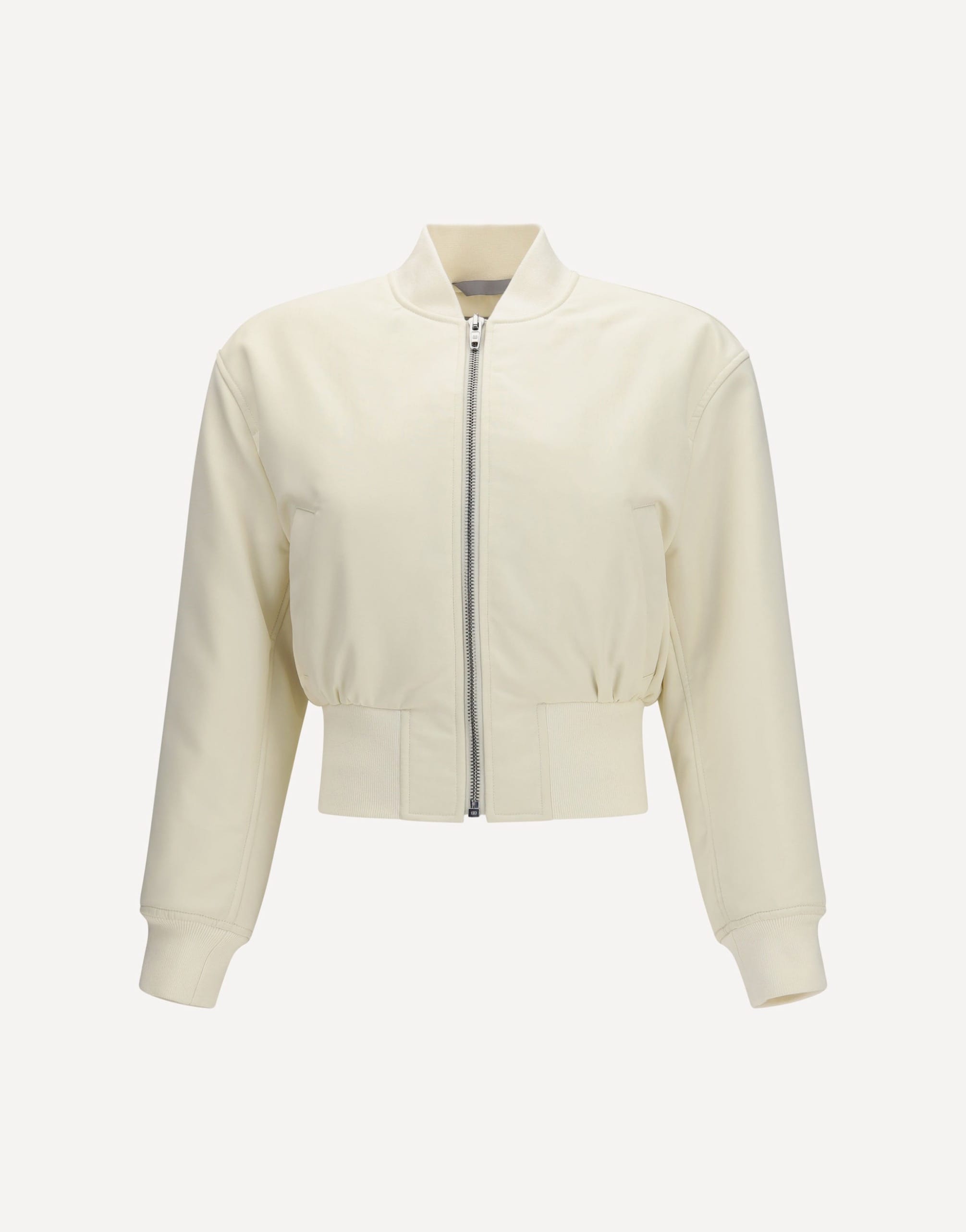 Balenciaga Cropped Bomber Jacket In Technical Faille