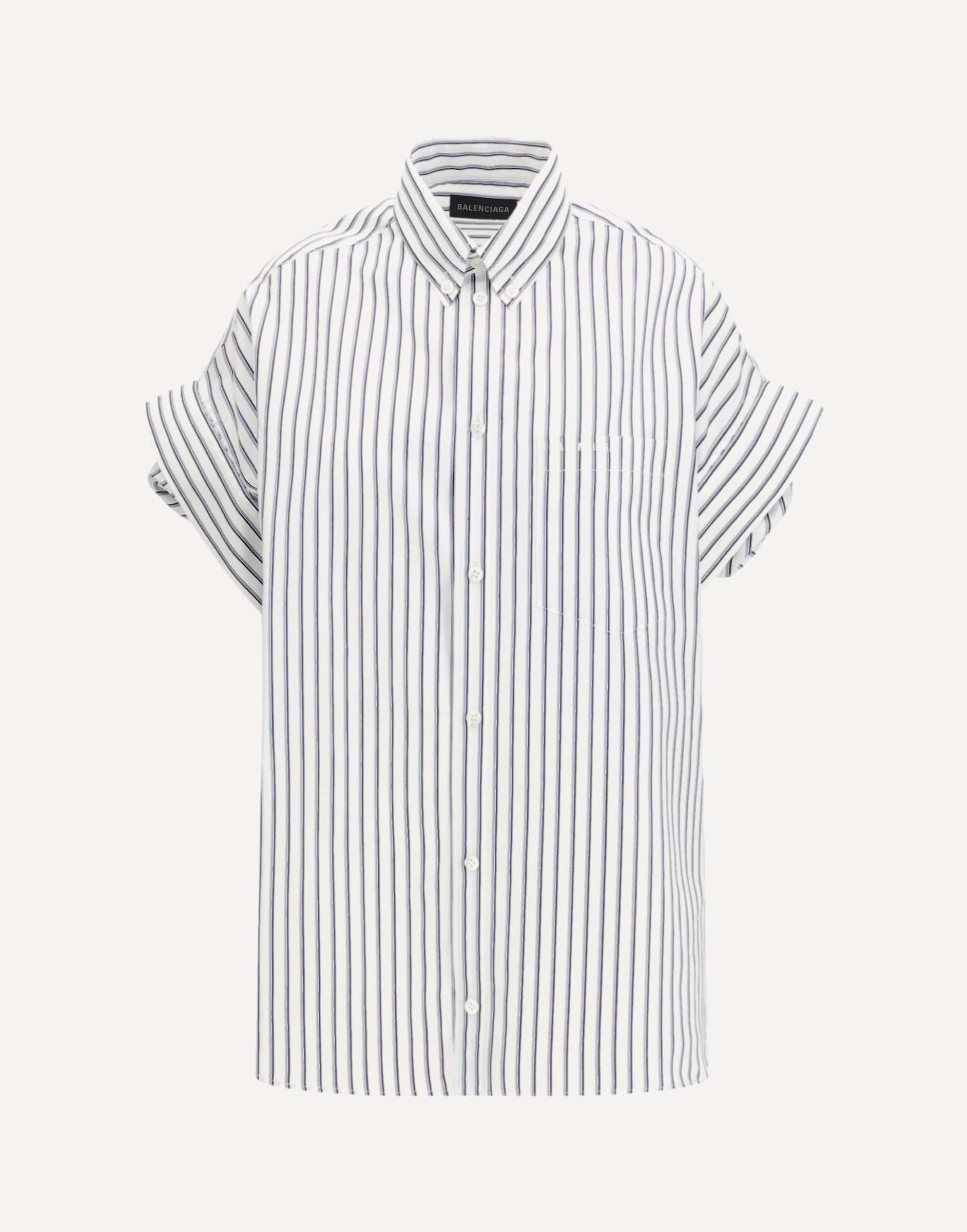 Balenciaga Cuffed Sleeve Shirt