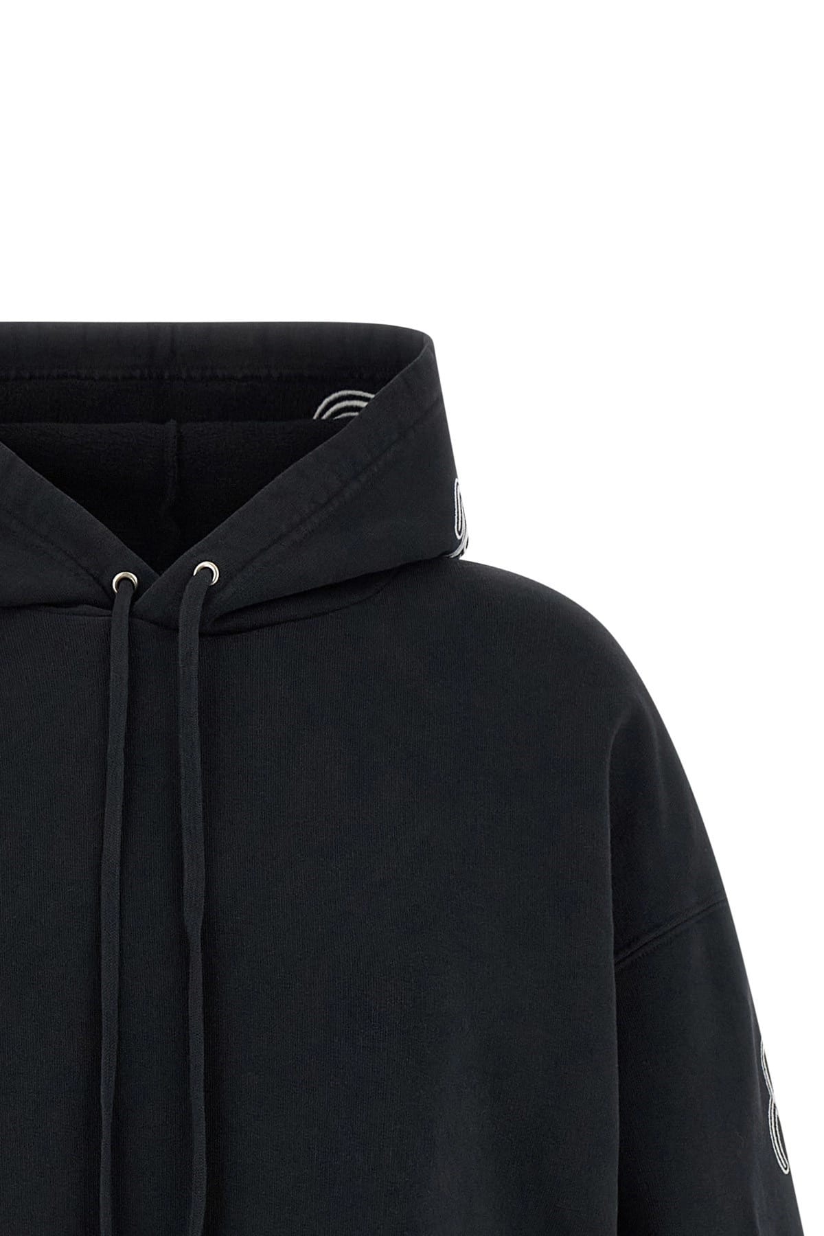 Balenciaga Balenciaga Cursive Embroidered Hoodie