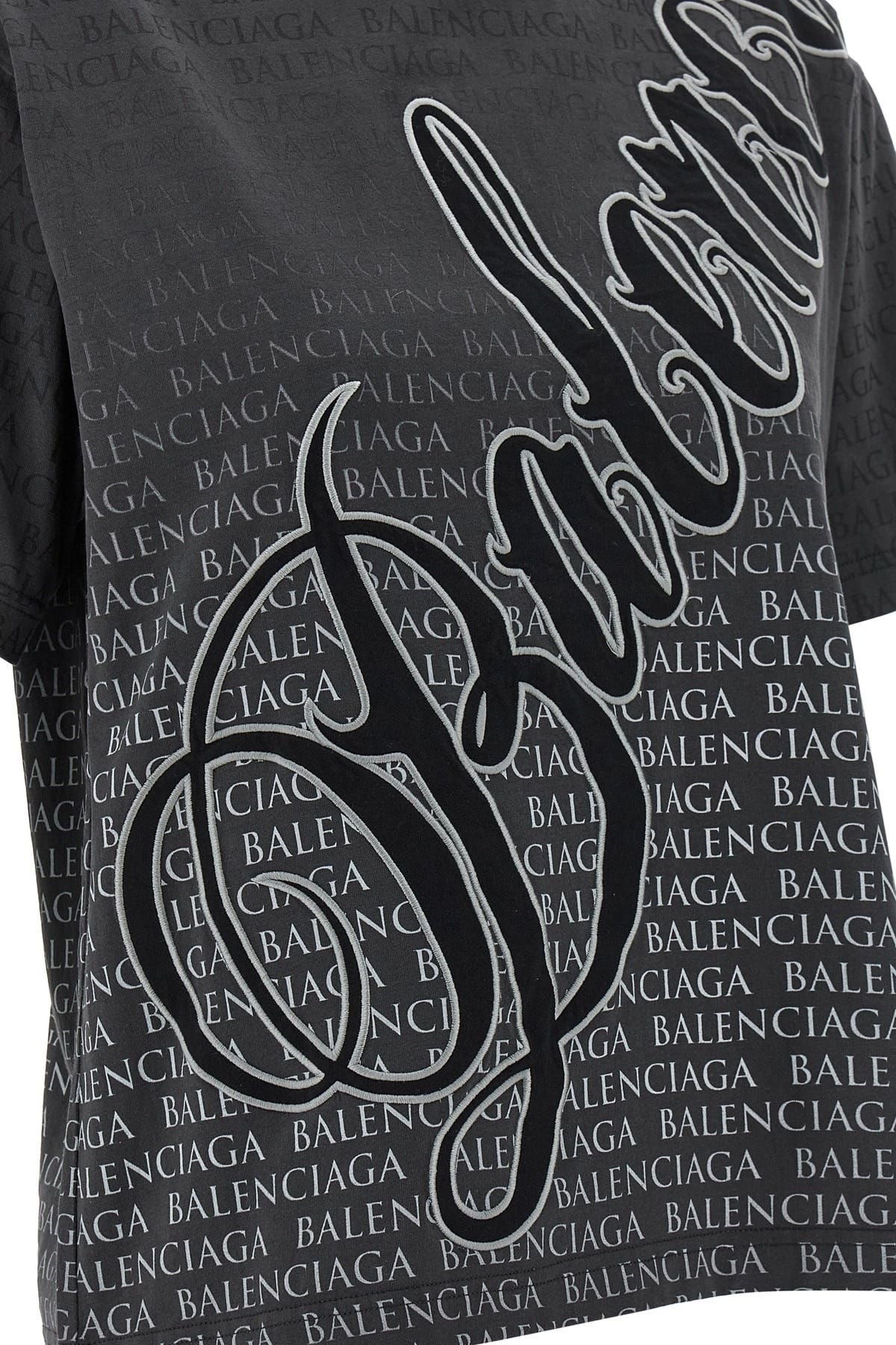 Balenciaga Balenciaga Cursive T-Shirt
