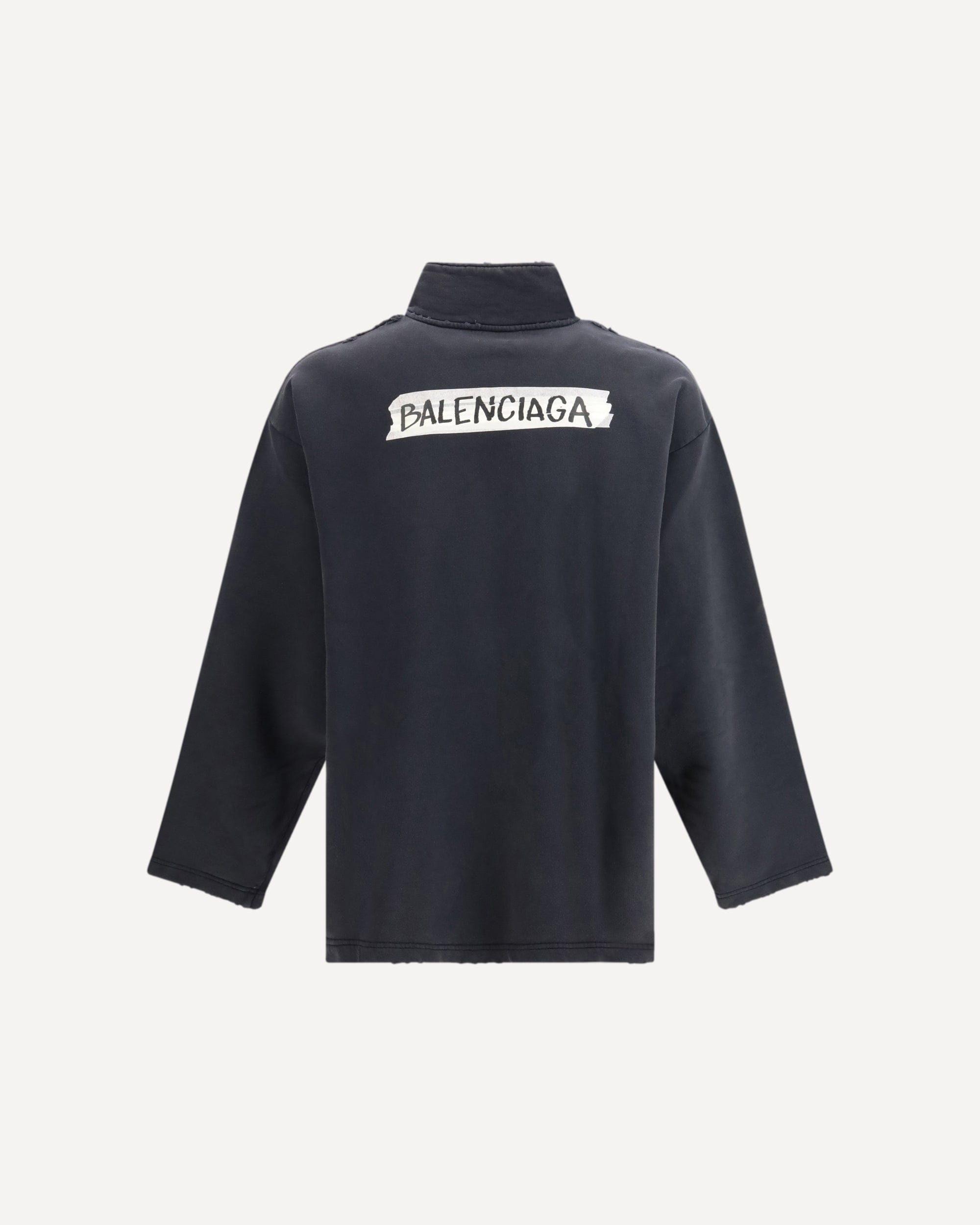 Balenciaga Distressed Zipped Sweatshirt - alternate view