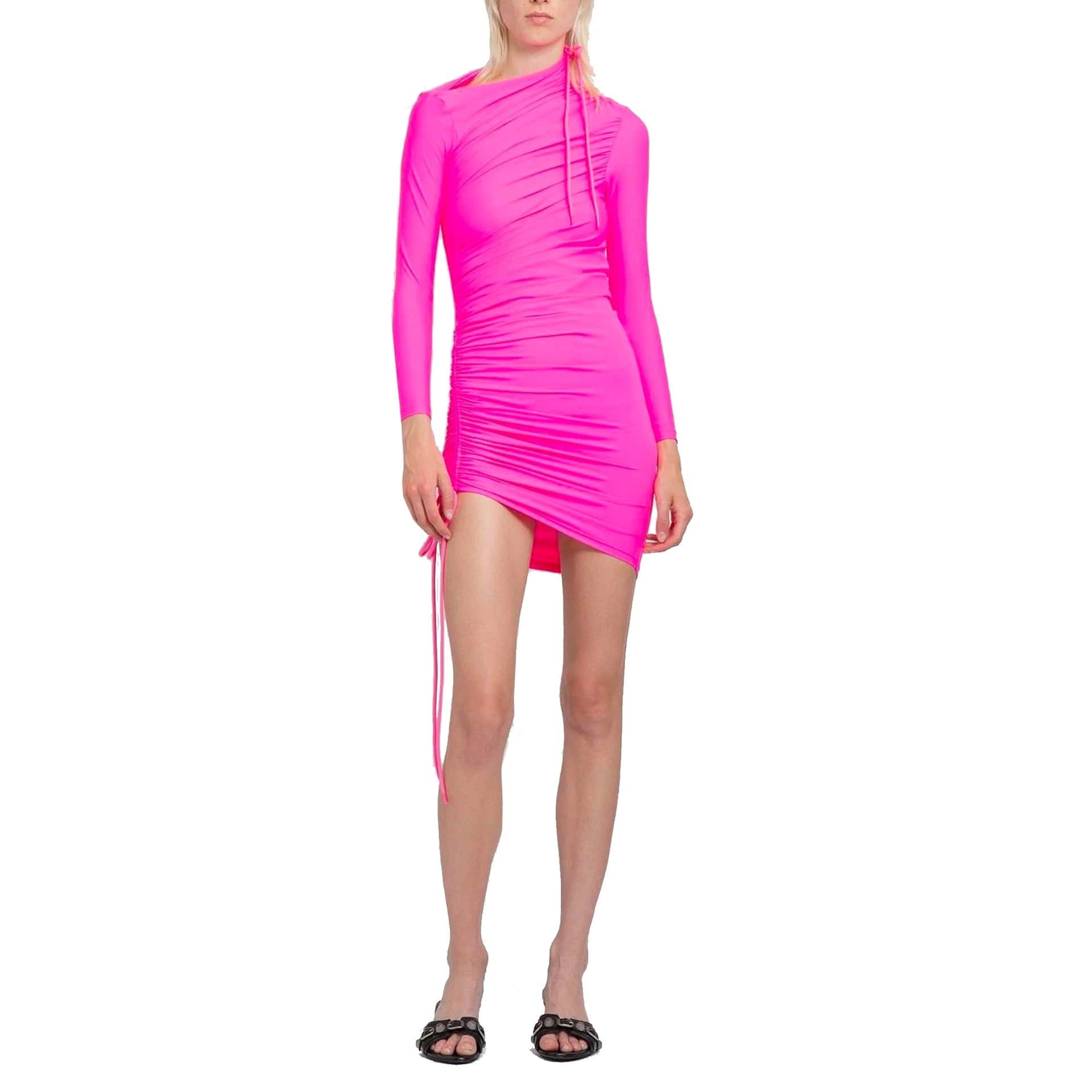 Balenciaga Drawstring Mini Dress - alternate view