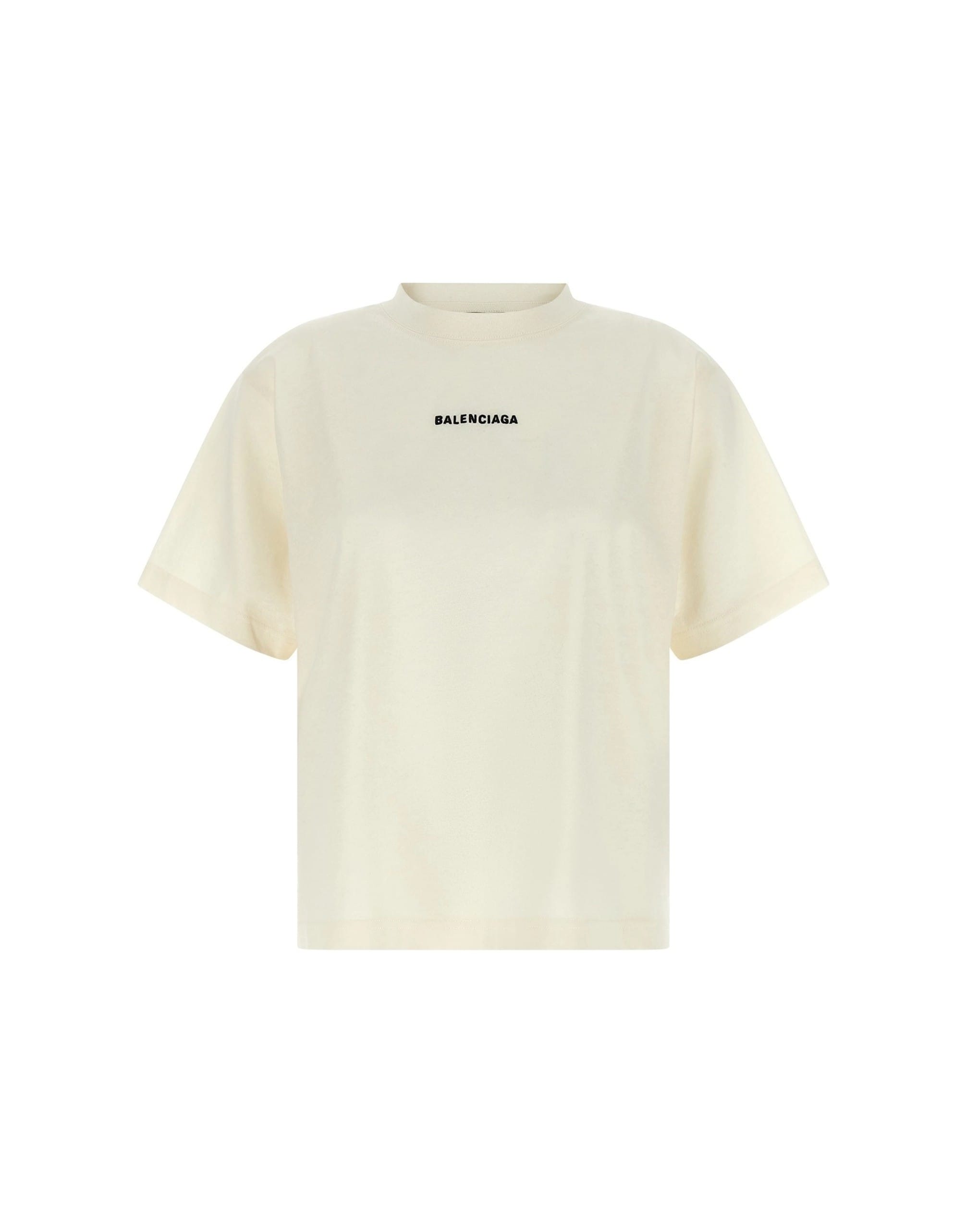 Balenciaga Balenciaga Embroidered Back T-Shirt