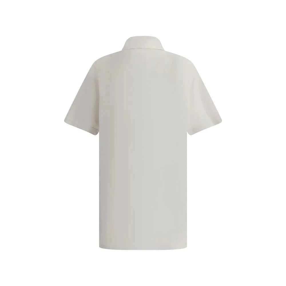 Balenciaga Embroidered Logo Polo Shirt