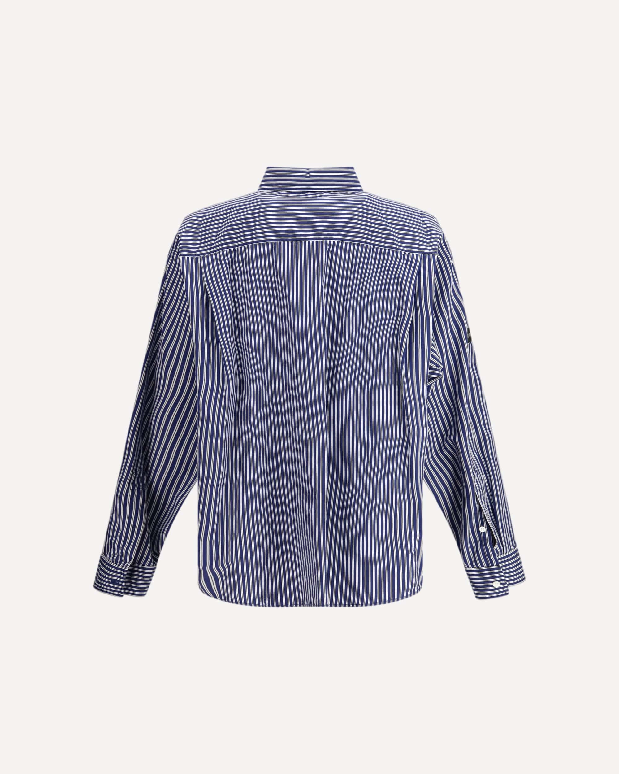 Balenciaga Embroidered Poplin Oversized Shirt - alternate view