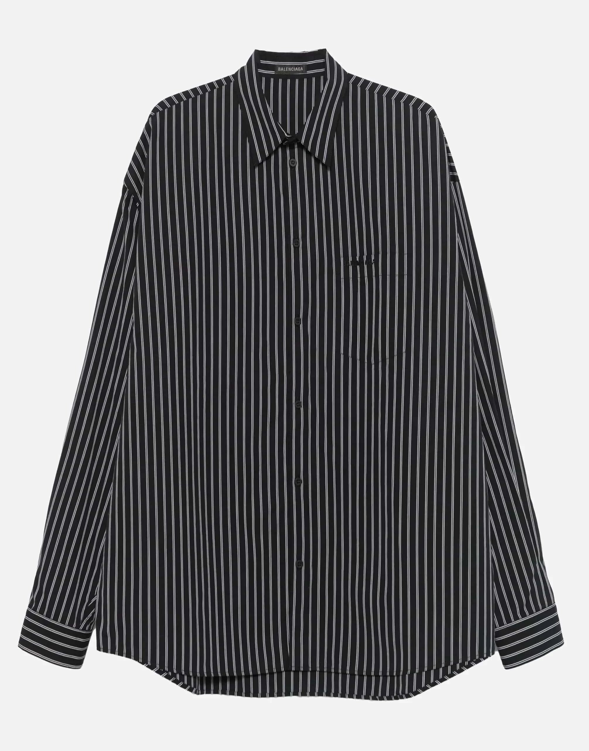 Balenciaga Flatground Striped Shirt
