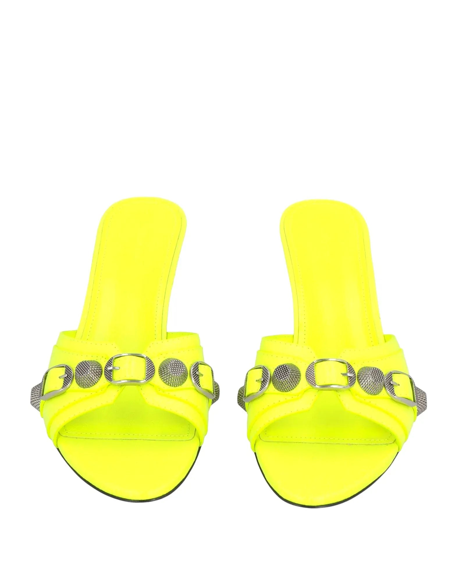 Balenciaga Balenciaga Fluorescent Cagole Mules