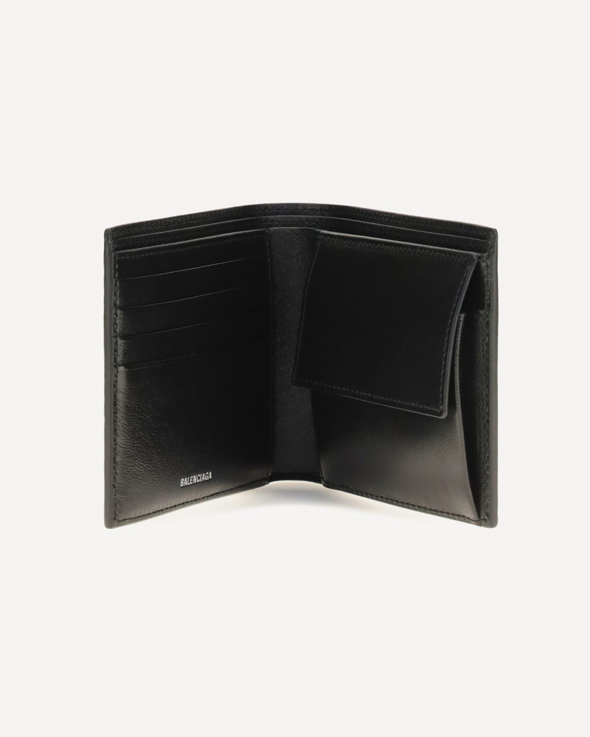 Balenciaga Grained Leather Wallet