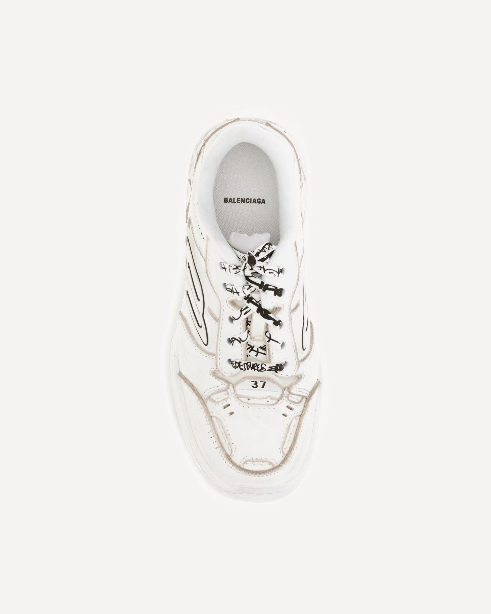 Balenciaga Hamptons Worn-Out Sneakers