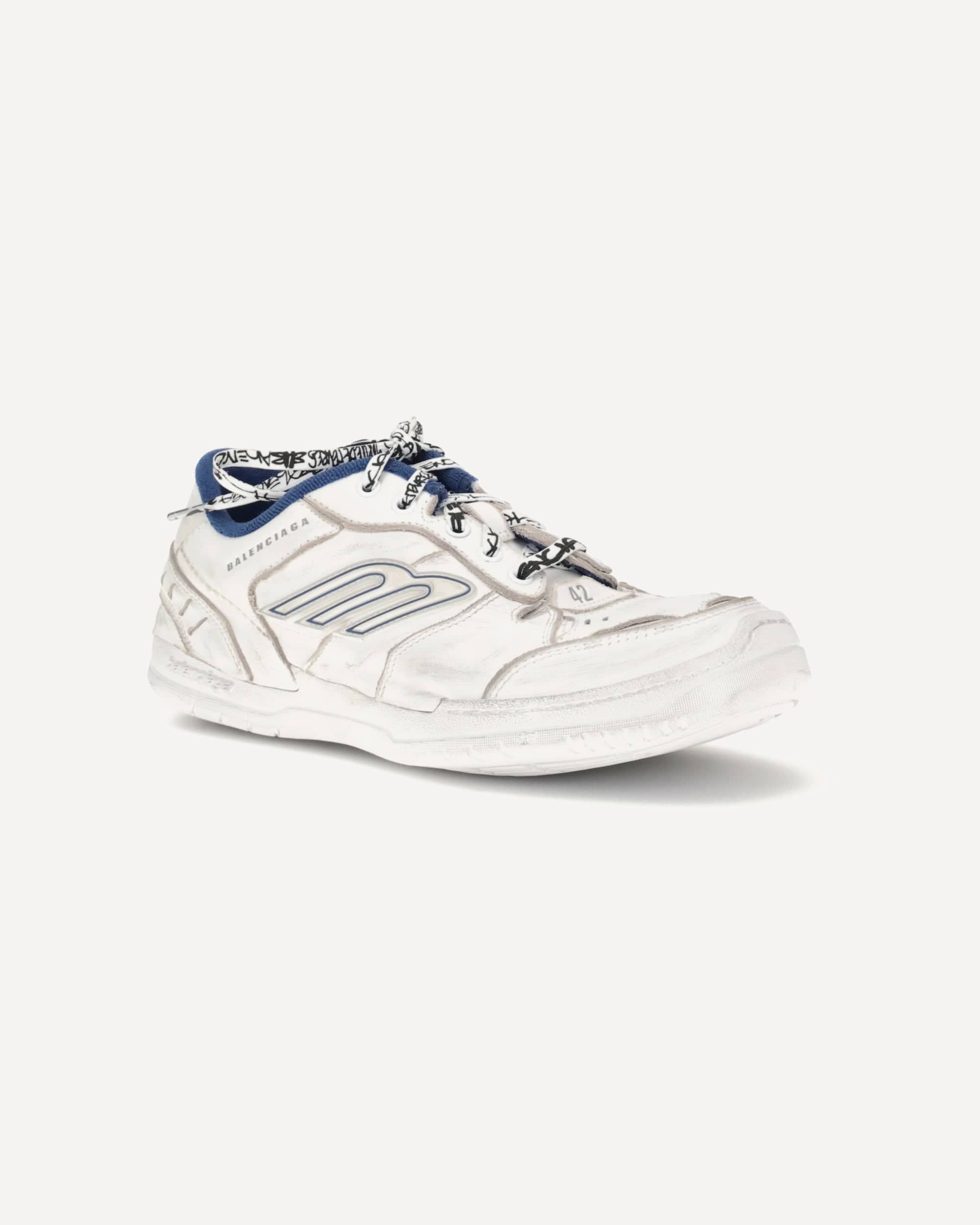 Balenciaga Hamptons Worn-Out Sneakers - alternate view
