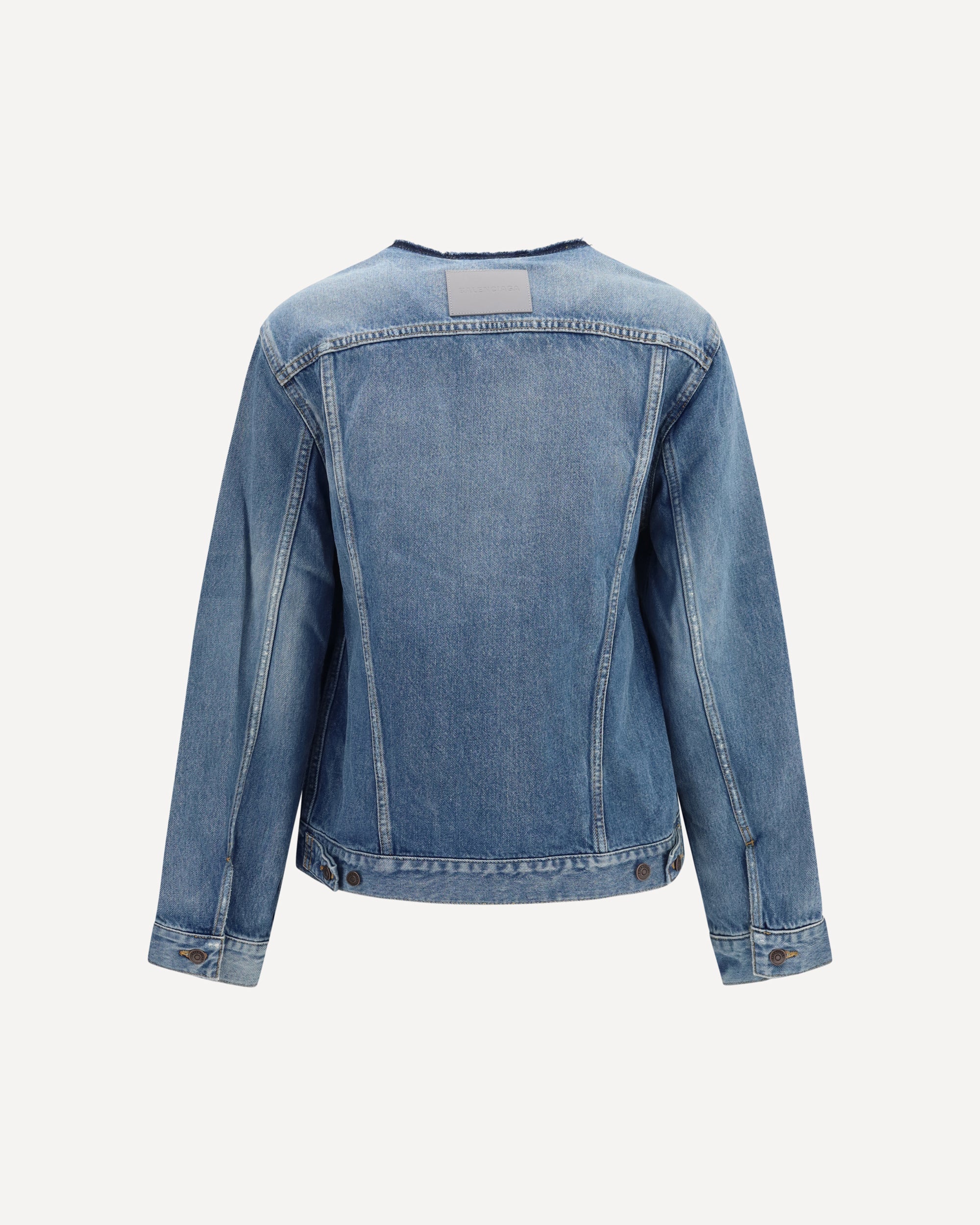 Balenciaga Hourglass Denim Jacket - alternate view