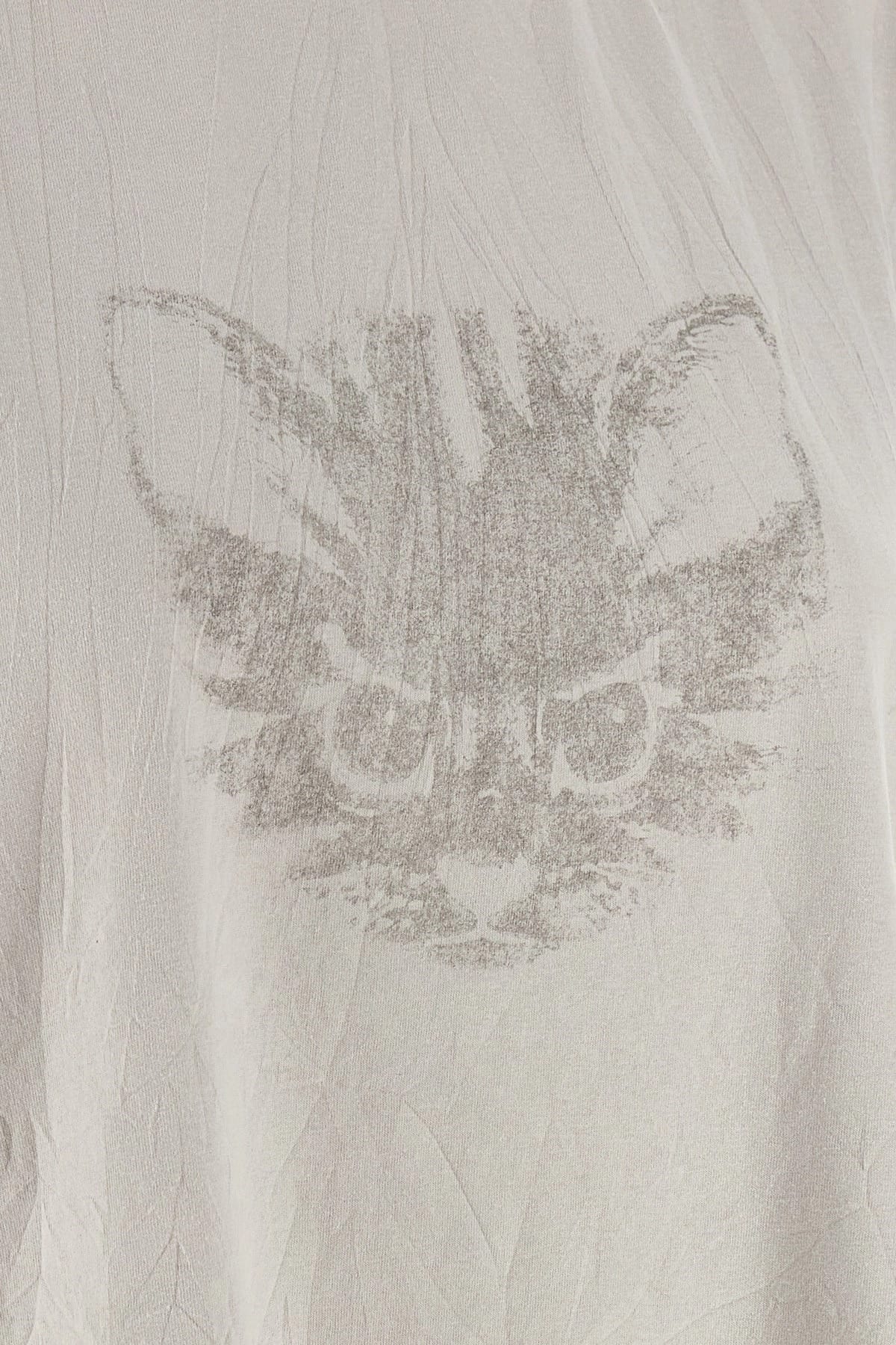Balenciaga Balenciaga Kittycat Crinkled T-Shirt