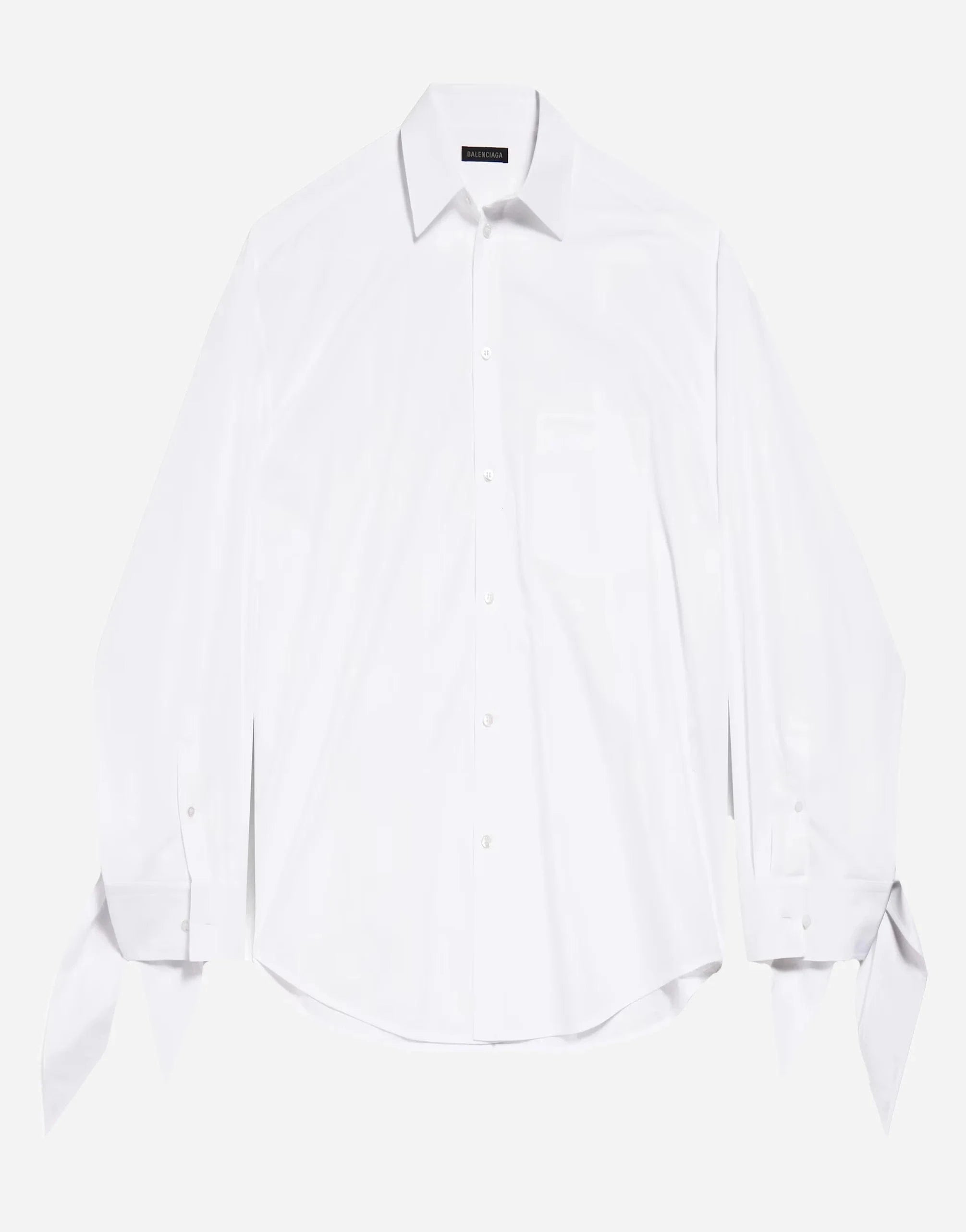 Balenciaga Knotted Cuff Blouse