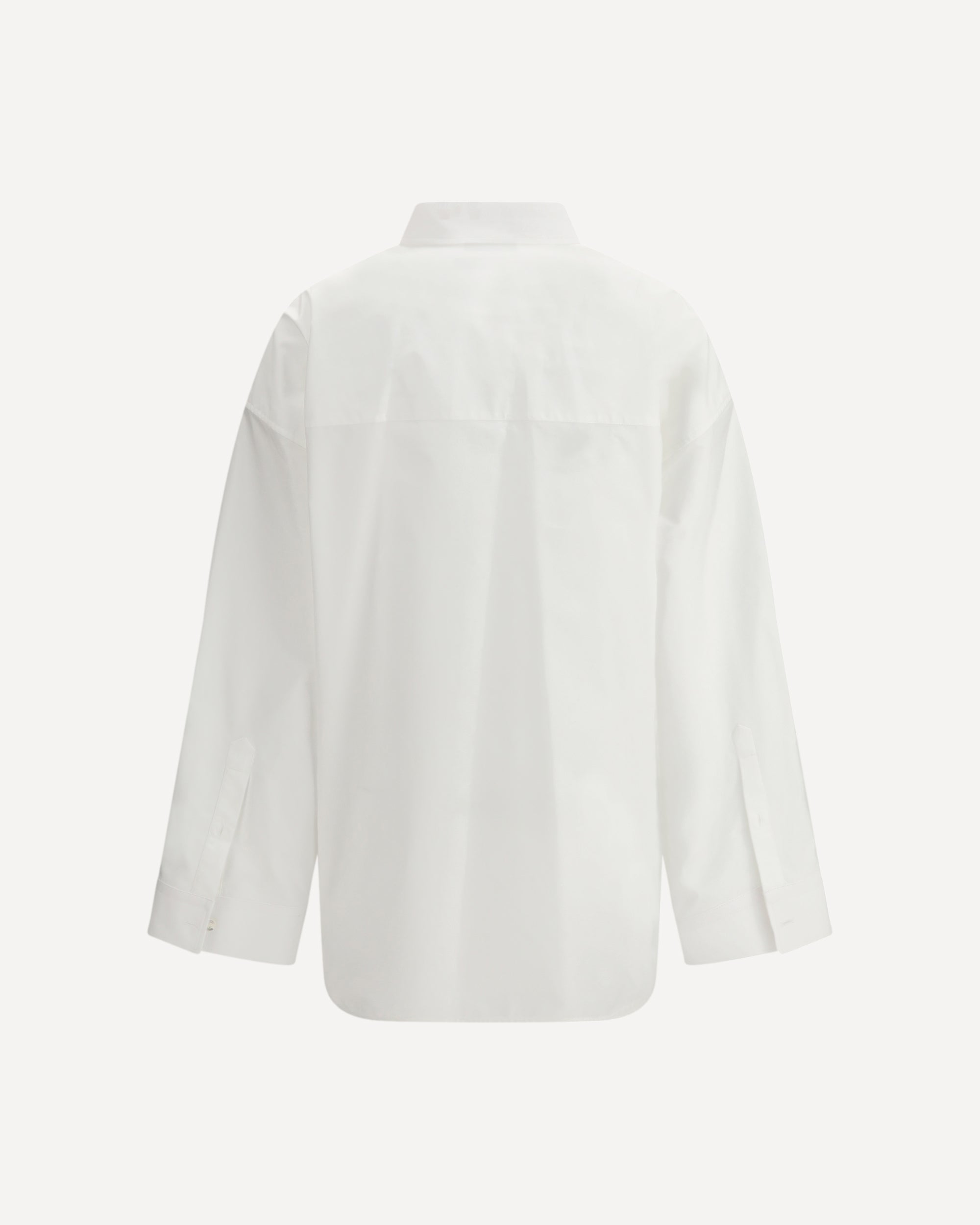 Balenciaga Lace-Up Cotton Shirt - alternate view