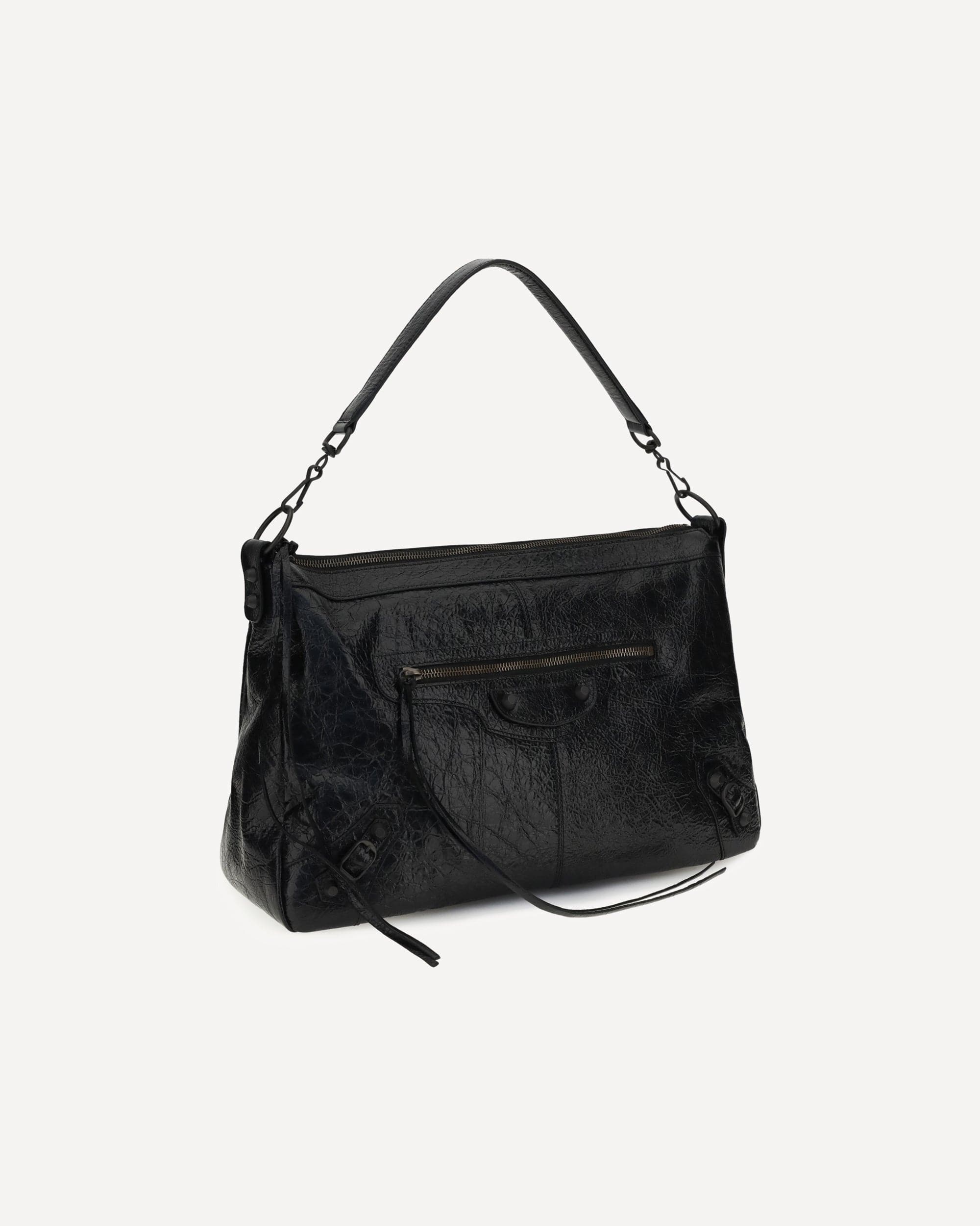 Balenciaga Le City Moto Medium Shoulder Bag