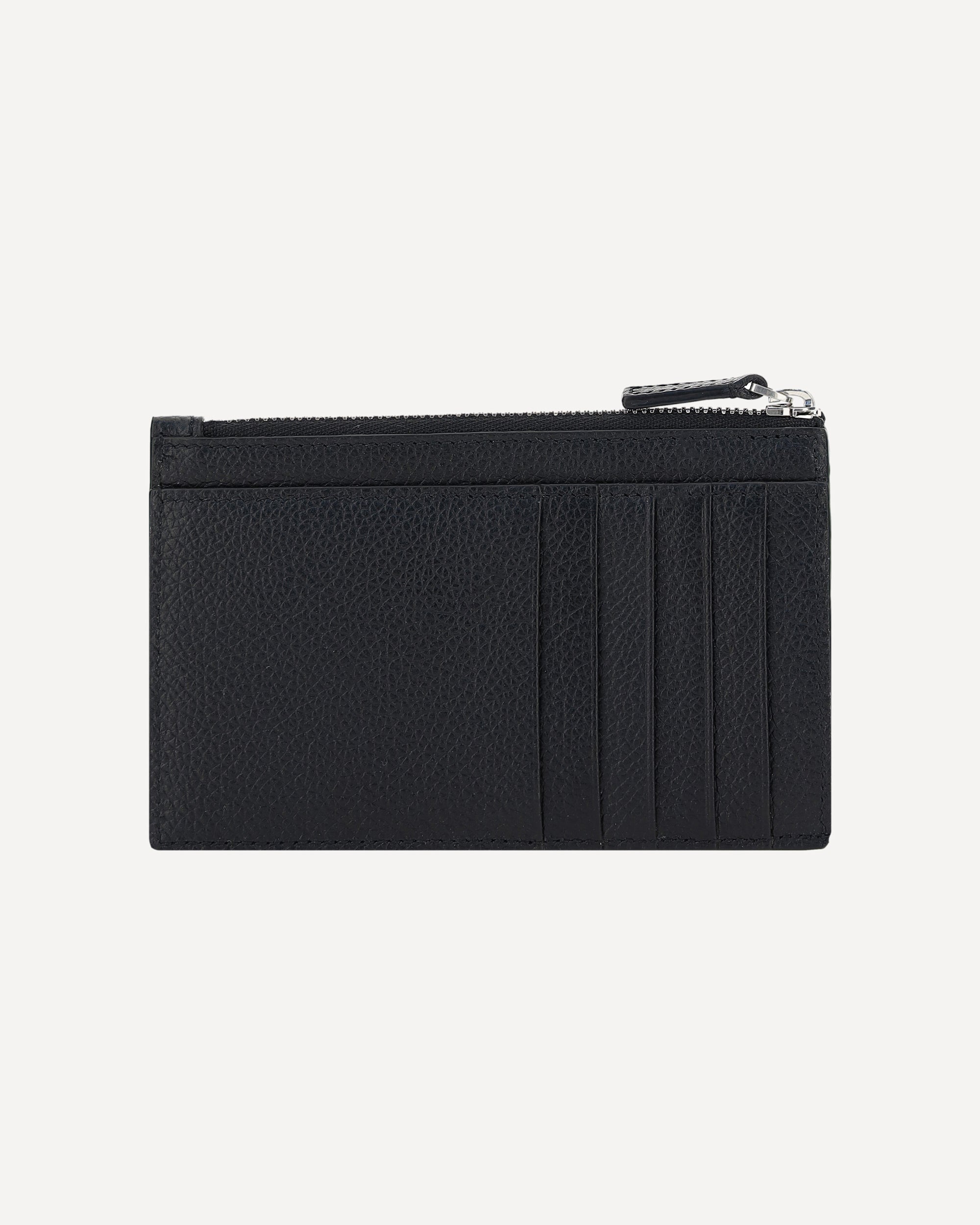 Balenciaga Leather Cardholder With Zip Coin Compartment - alternate view