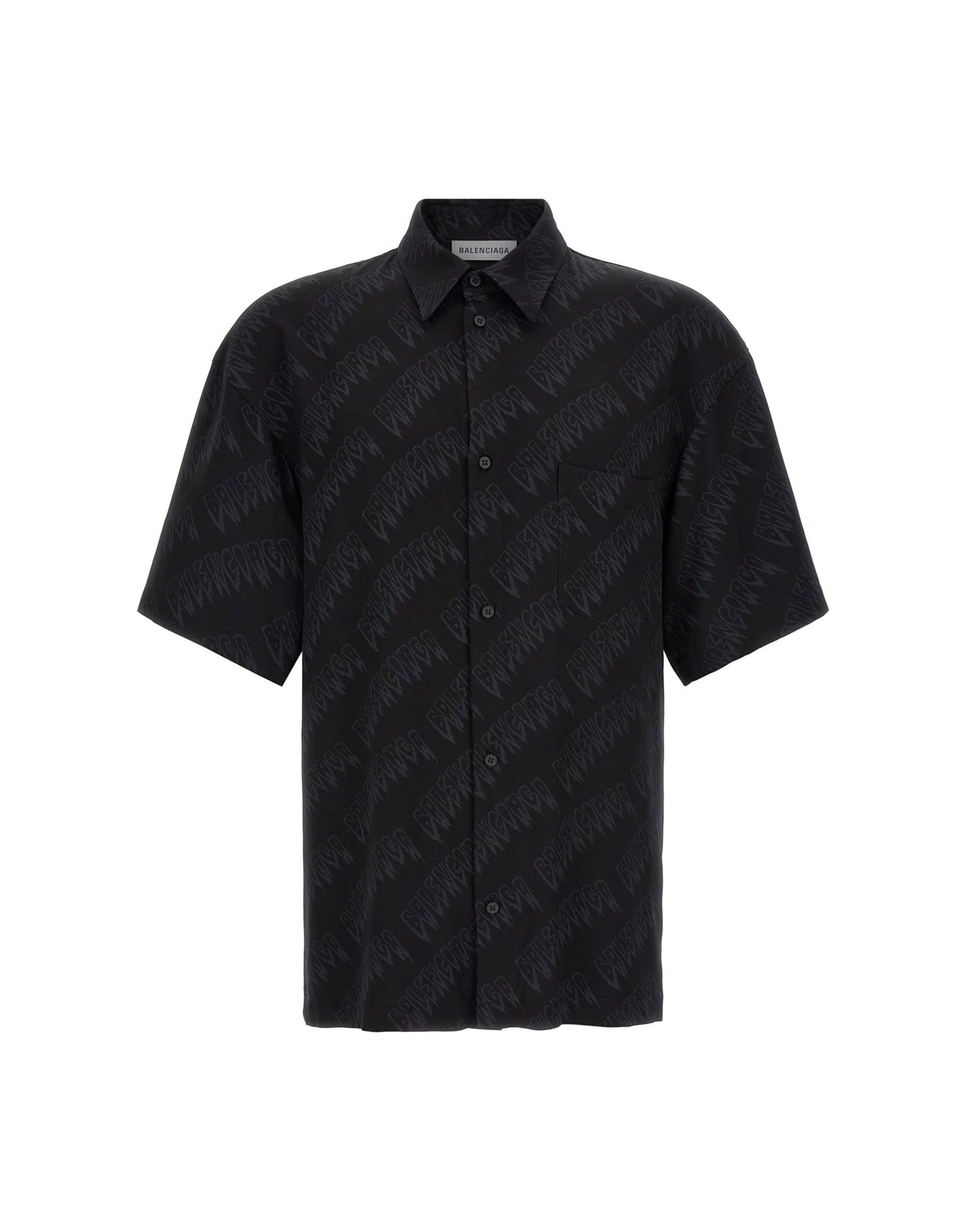 Balenciaga Balenciaga Logo Print Shirt