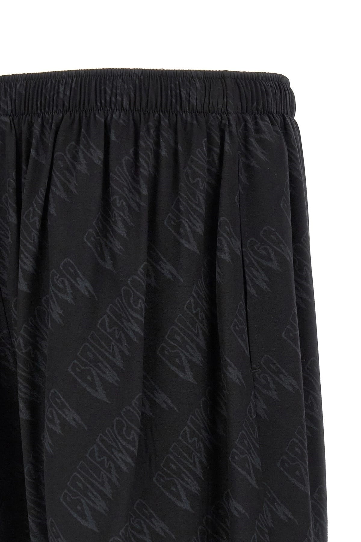 Balenciaga Balenciaga Logo Print Shorts