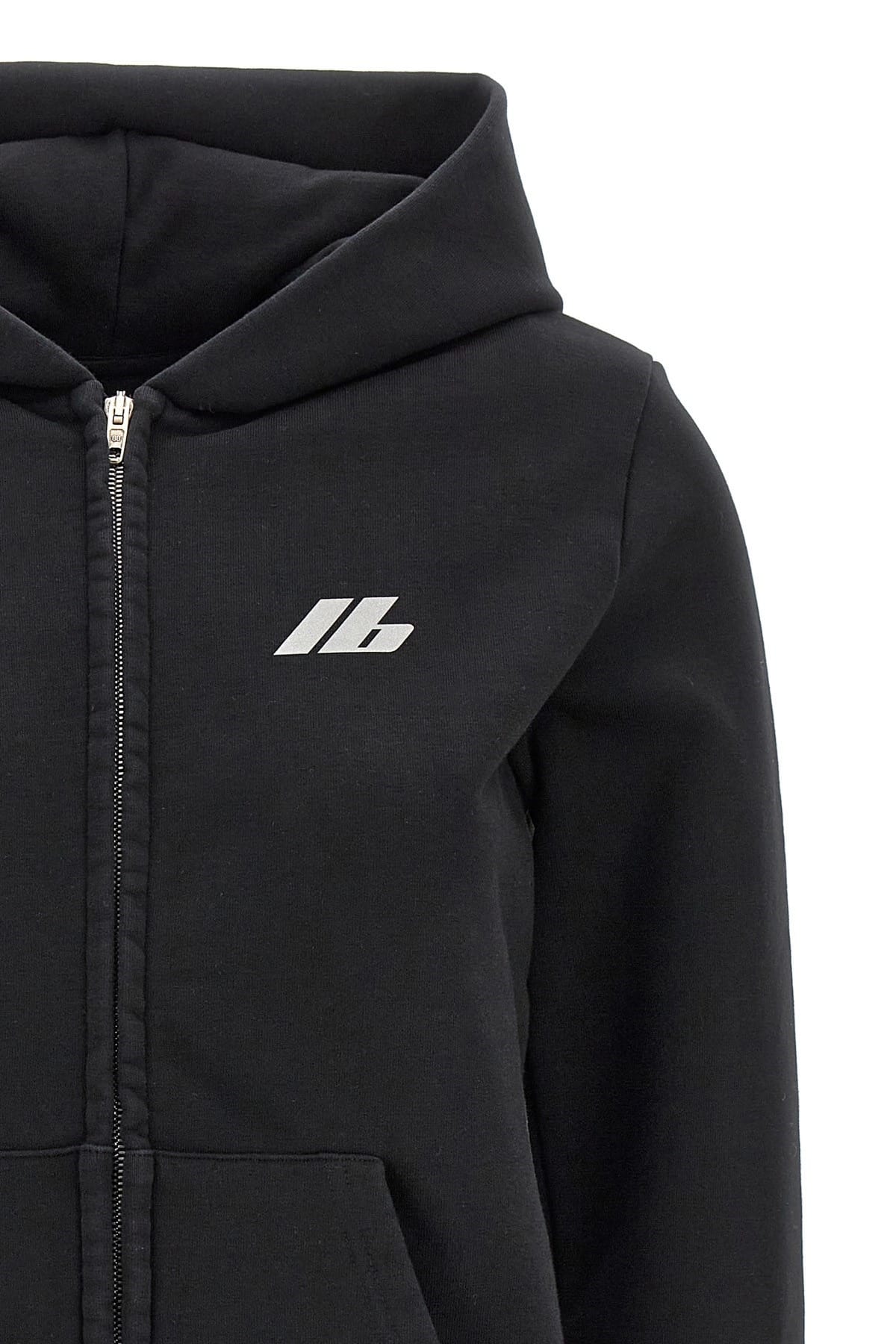 Balenciaga Balenciaga Logo Print Zip Hoodie