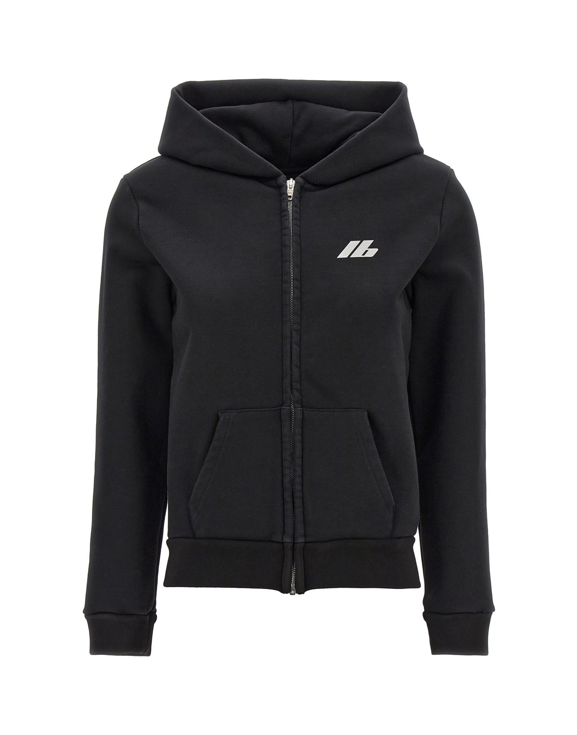 Balenciaga Balenciaga Logo Print Zip Hoodie