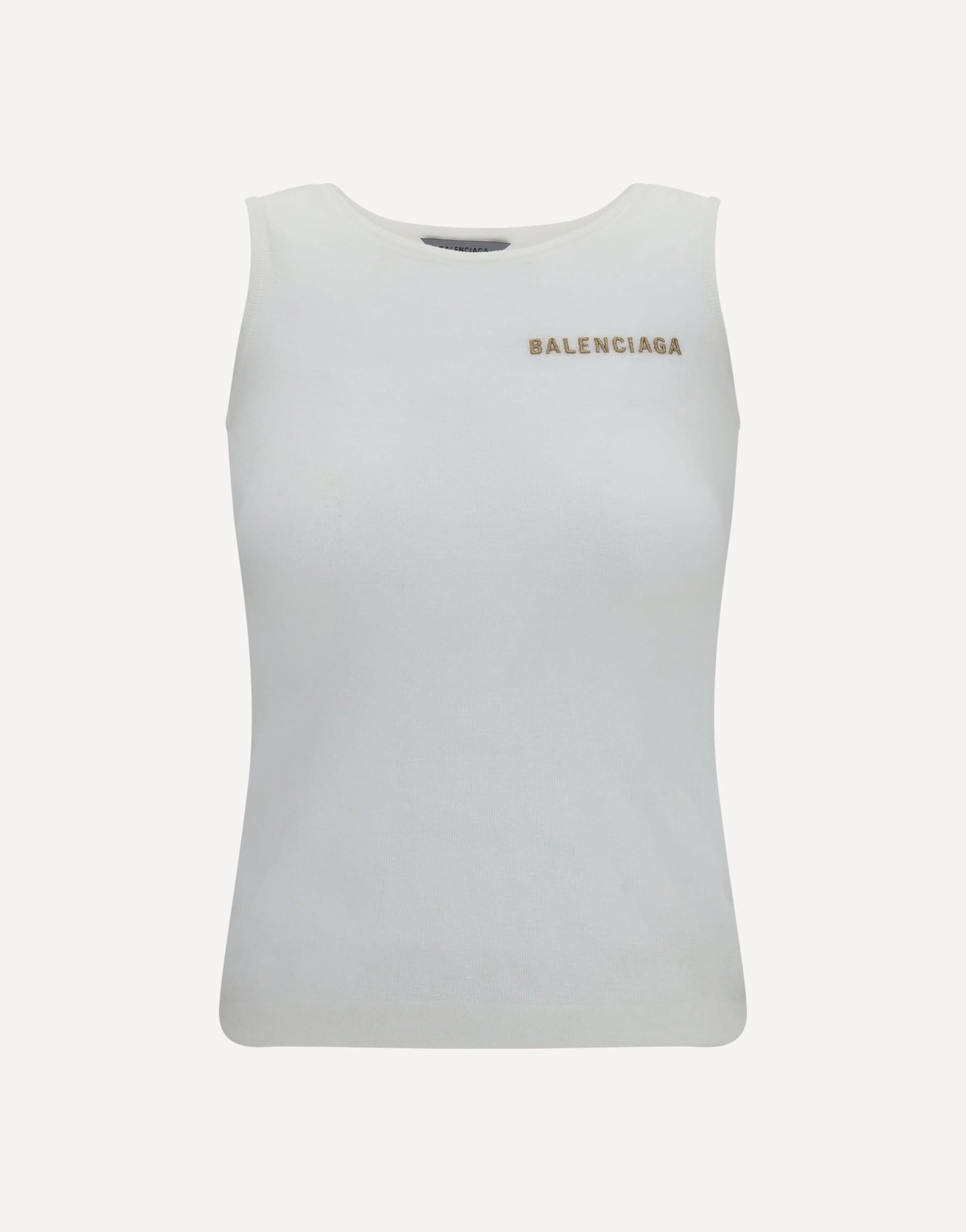 Balenciaga Balenciaga Logo Tank Top