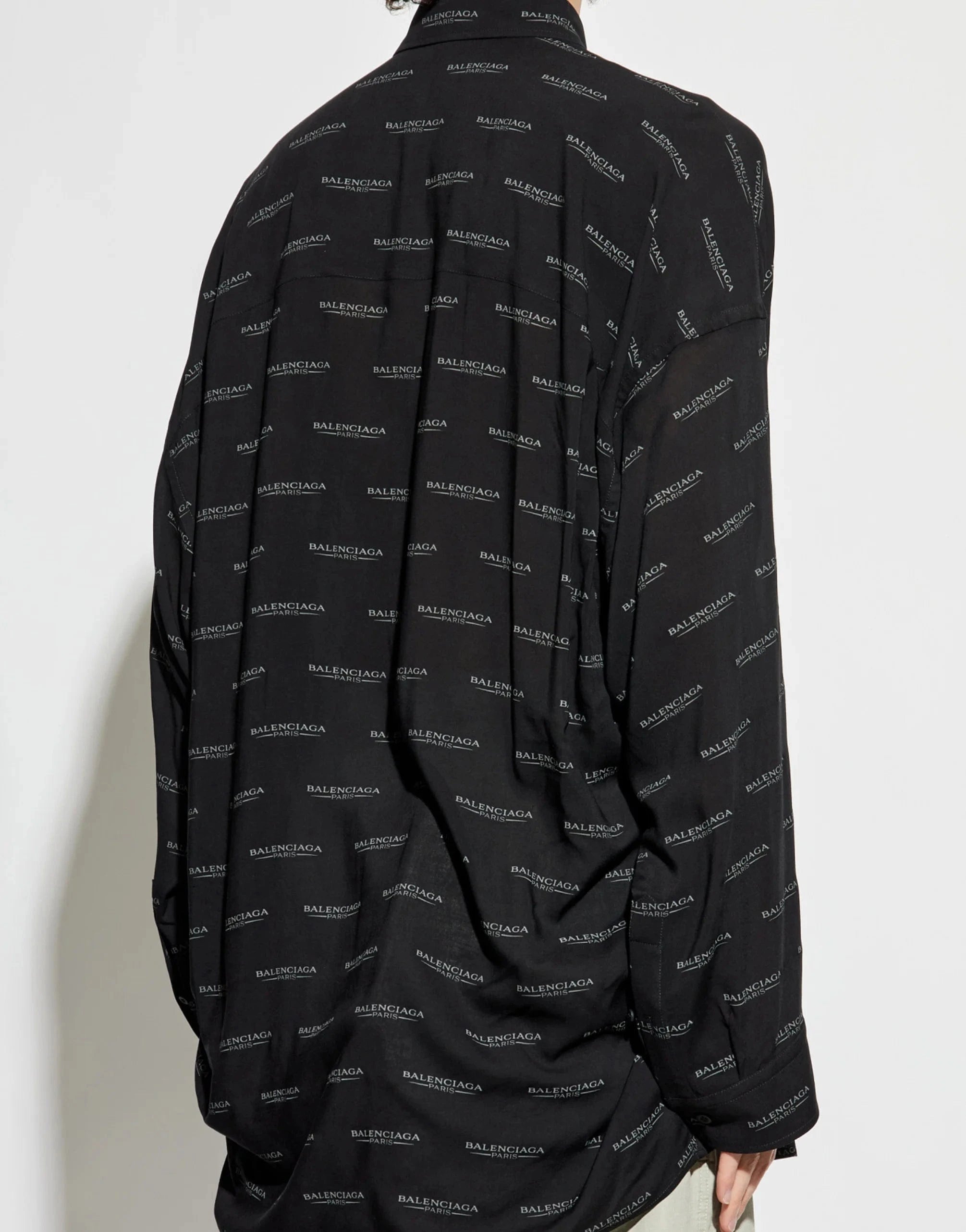 Balenciaga Balenciaga Logoed Monogram Shirt