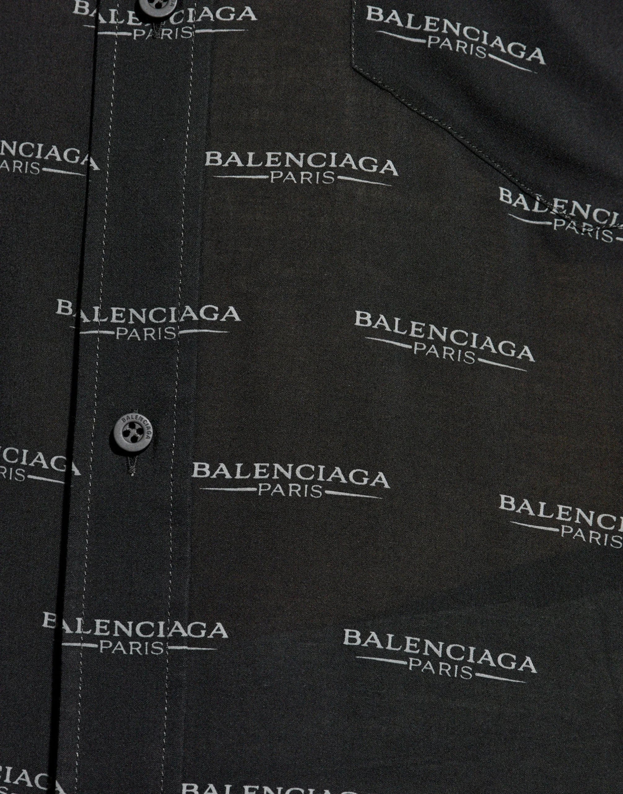 Balenciaga Balenciaga Logoed Monogram Shirt