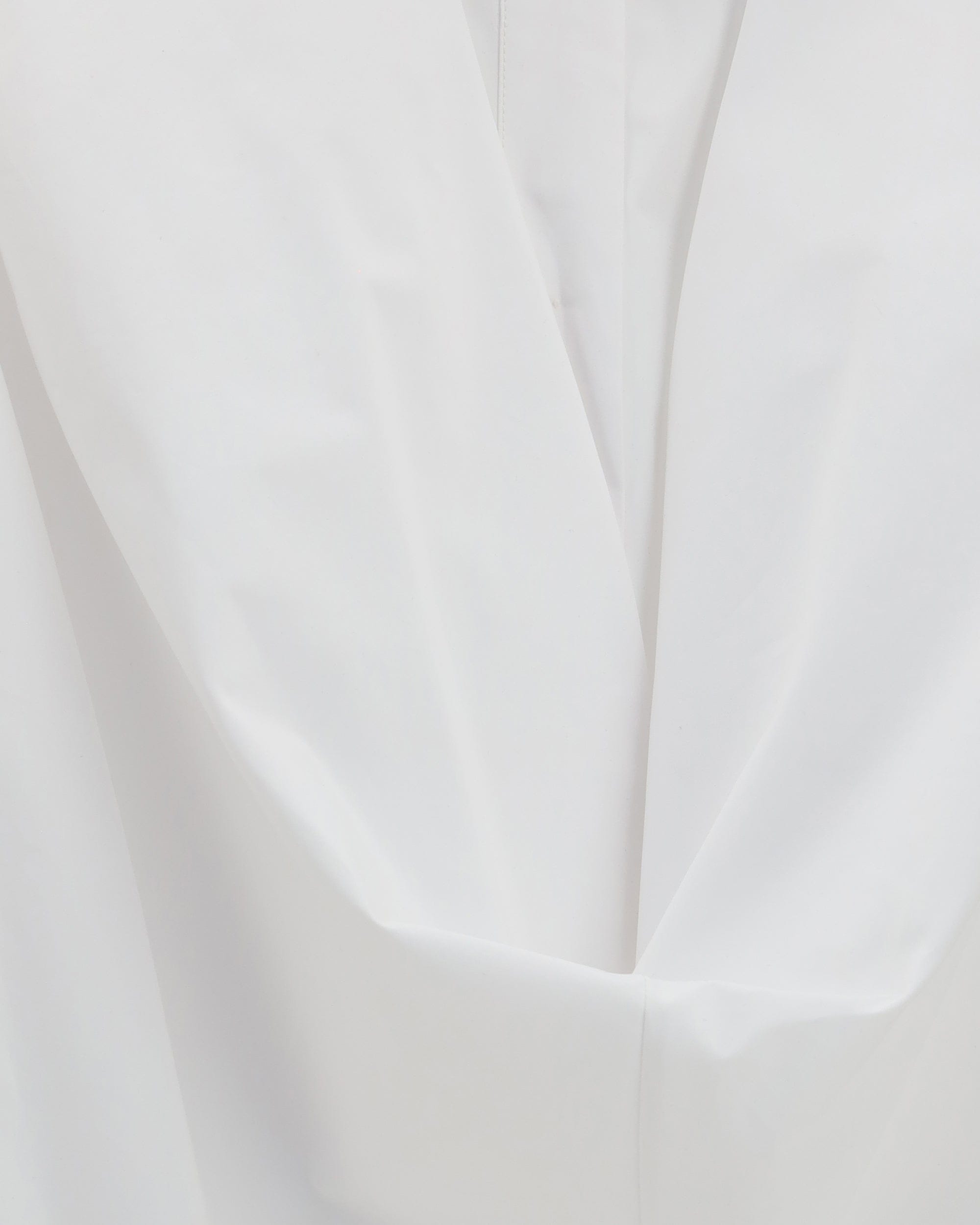 Balenciaga Long Shirt Dress With Open Back