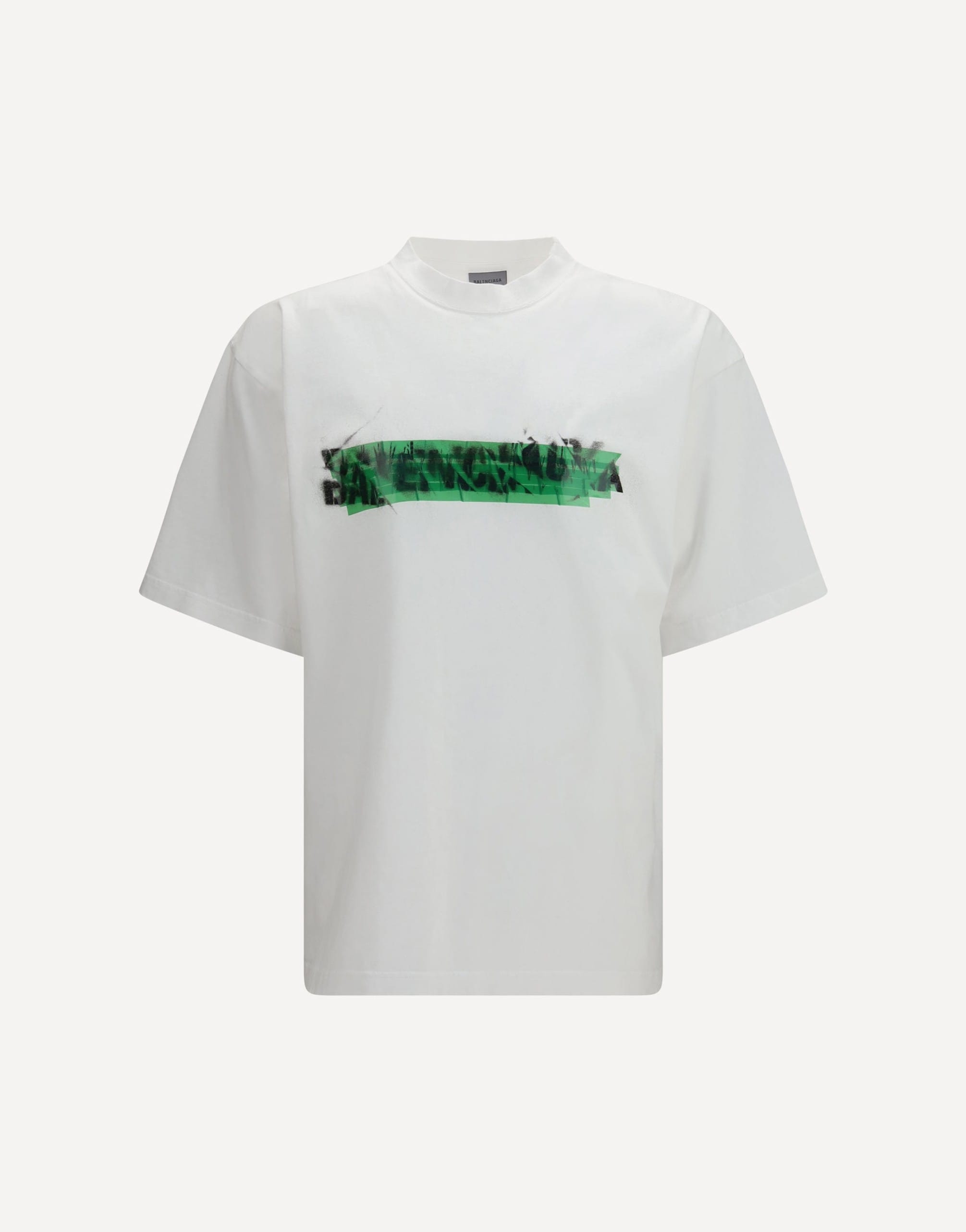 Balenciaga Messy Spray T-Shirt In Cotton