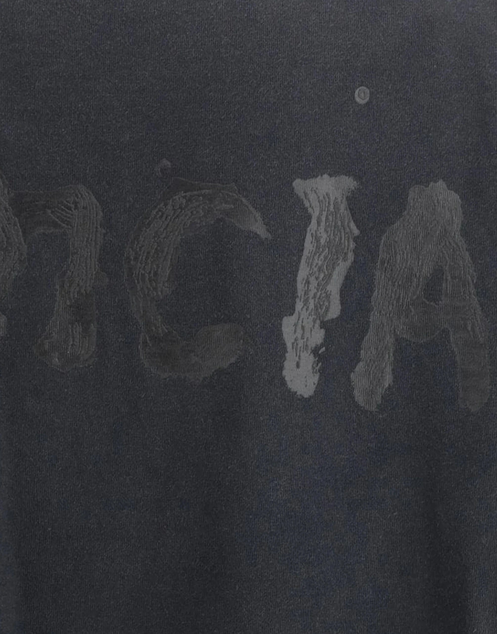 Balenciaga Monogram Print Oversized T-shirt