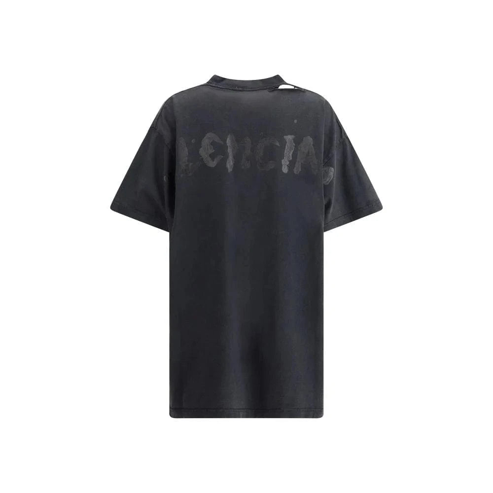 Balenciaga Monogram Print Oversized T-shirt