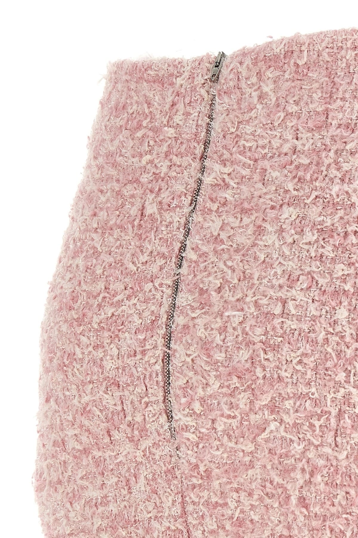 Balenciaga Balenciaga Pink Tweed Mini Skirt
