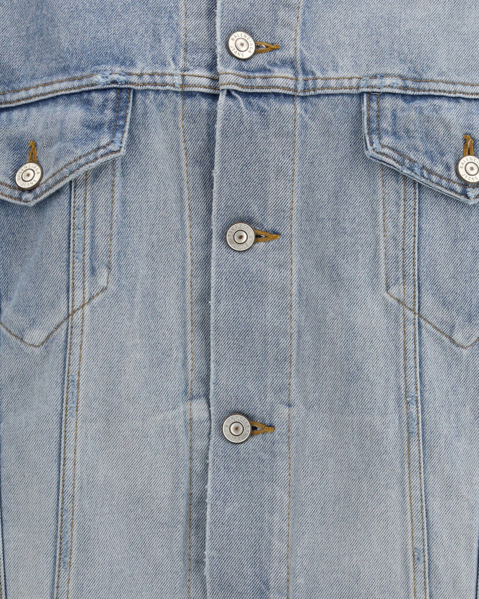 Balenciaga Regular-Fit Denim Jacket