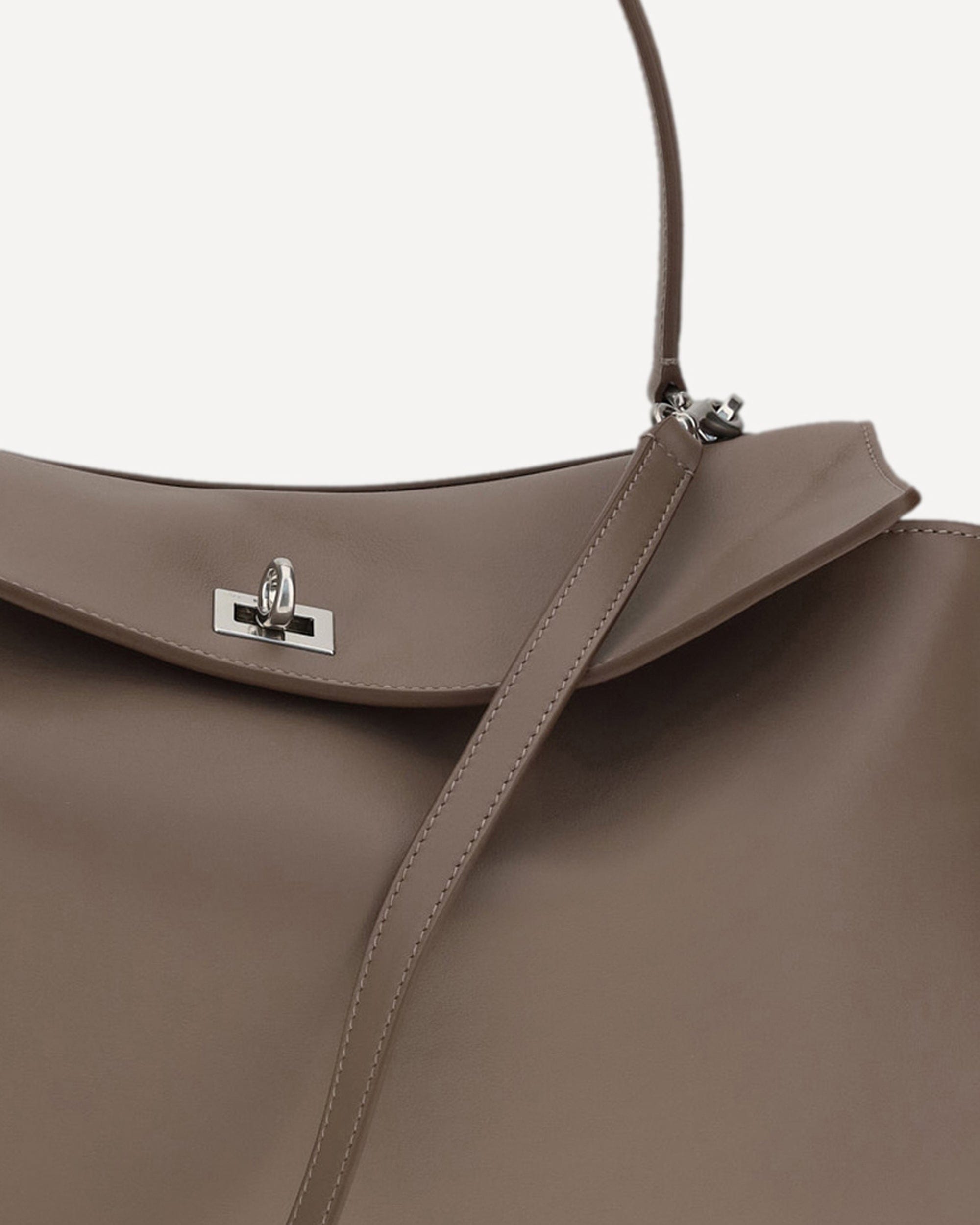 Balenciaga Rodeo Leather Shoulder Bag