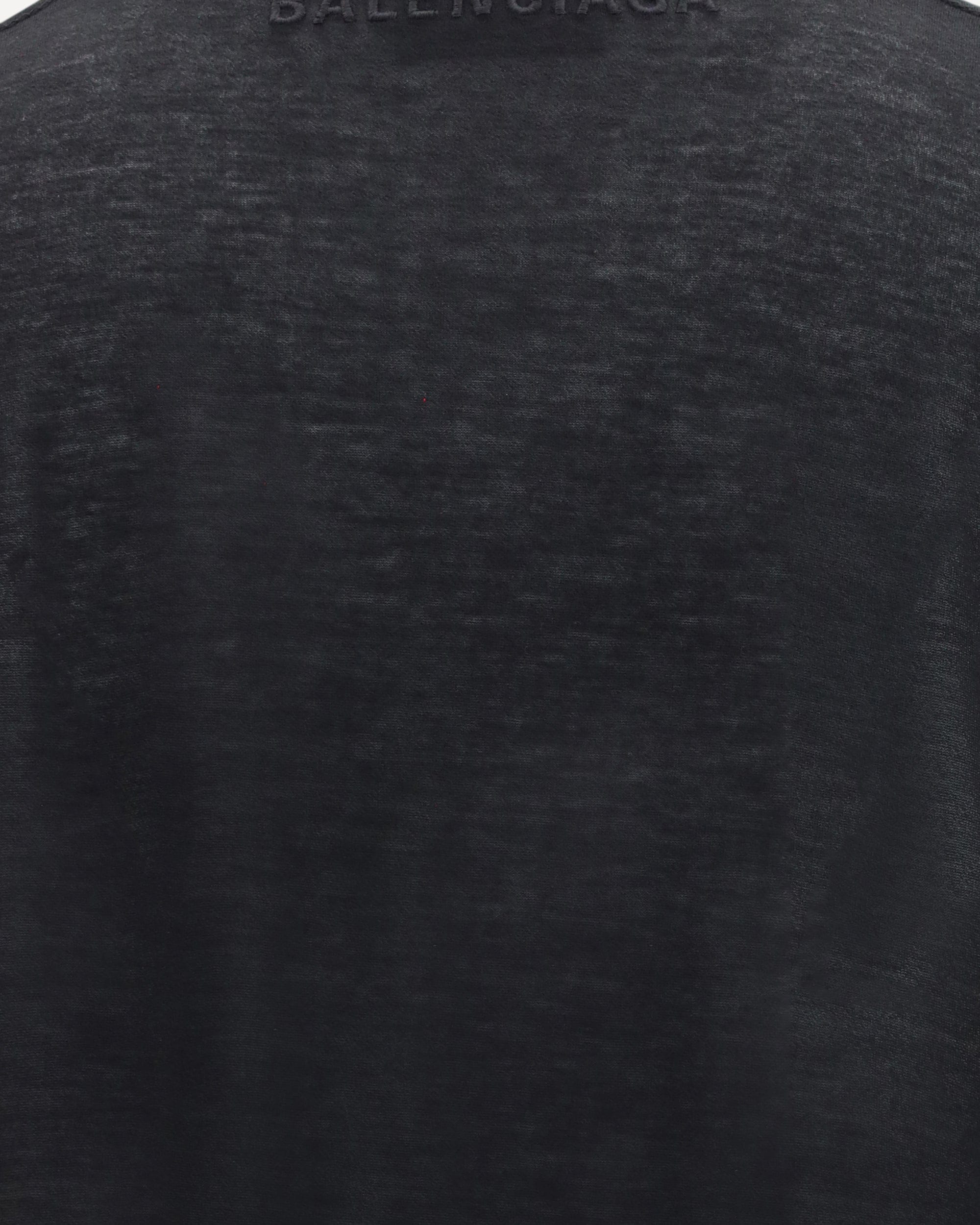 Balenciaga Sheer Detailed Crewneck T-Shirt