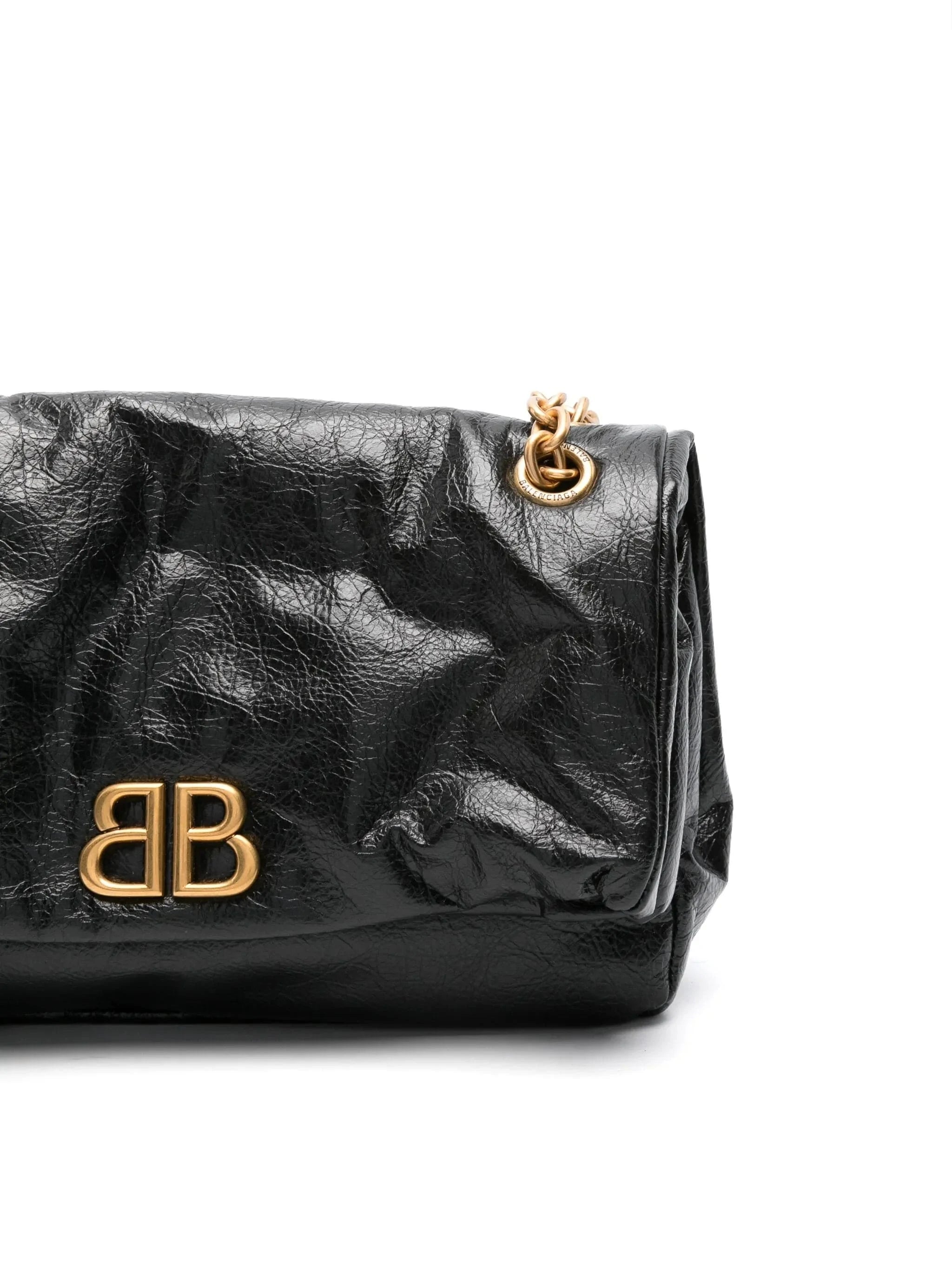 Balenciaga Small Monaco Chain-Strap Shoulder Bag