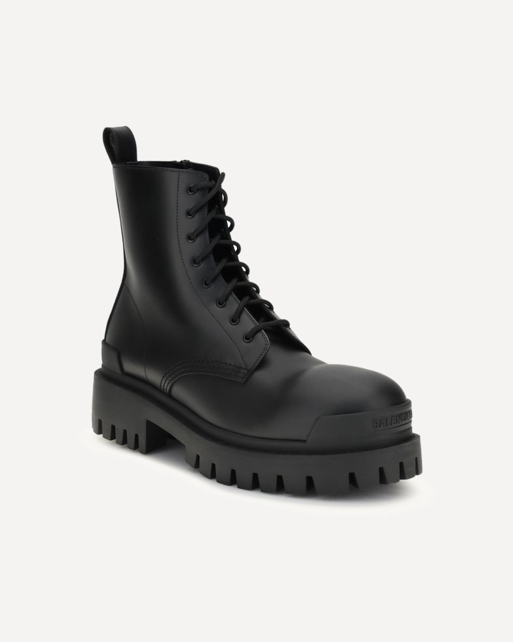 Balenciaga Strike Lace-Up Boots - alternate view