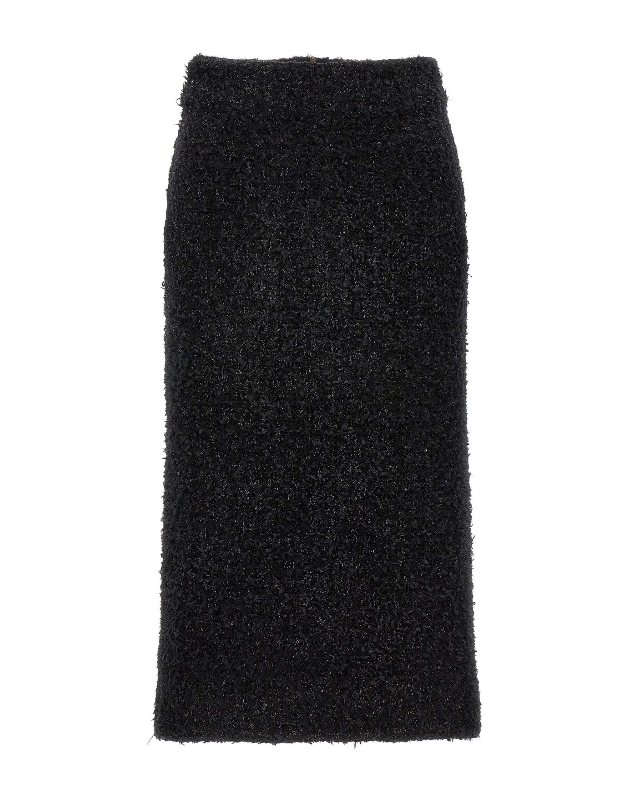 Balenciaga Balenciaga Tweed Midi Skirt
