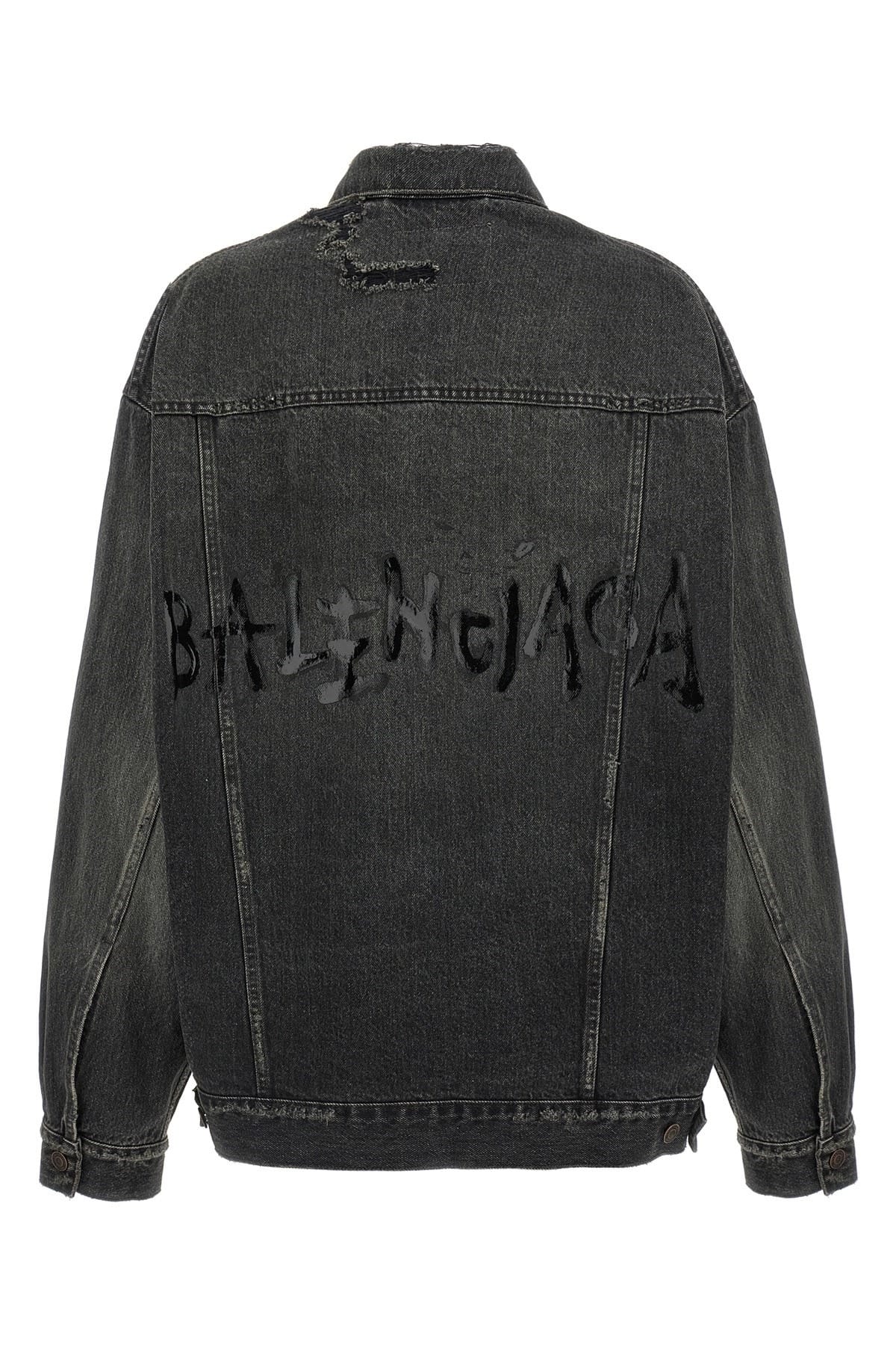 Balenciaga Balenciaga Used Effect Denim Jacket
