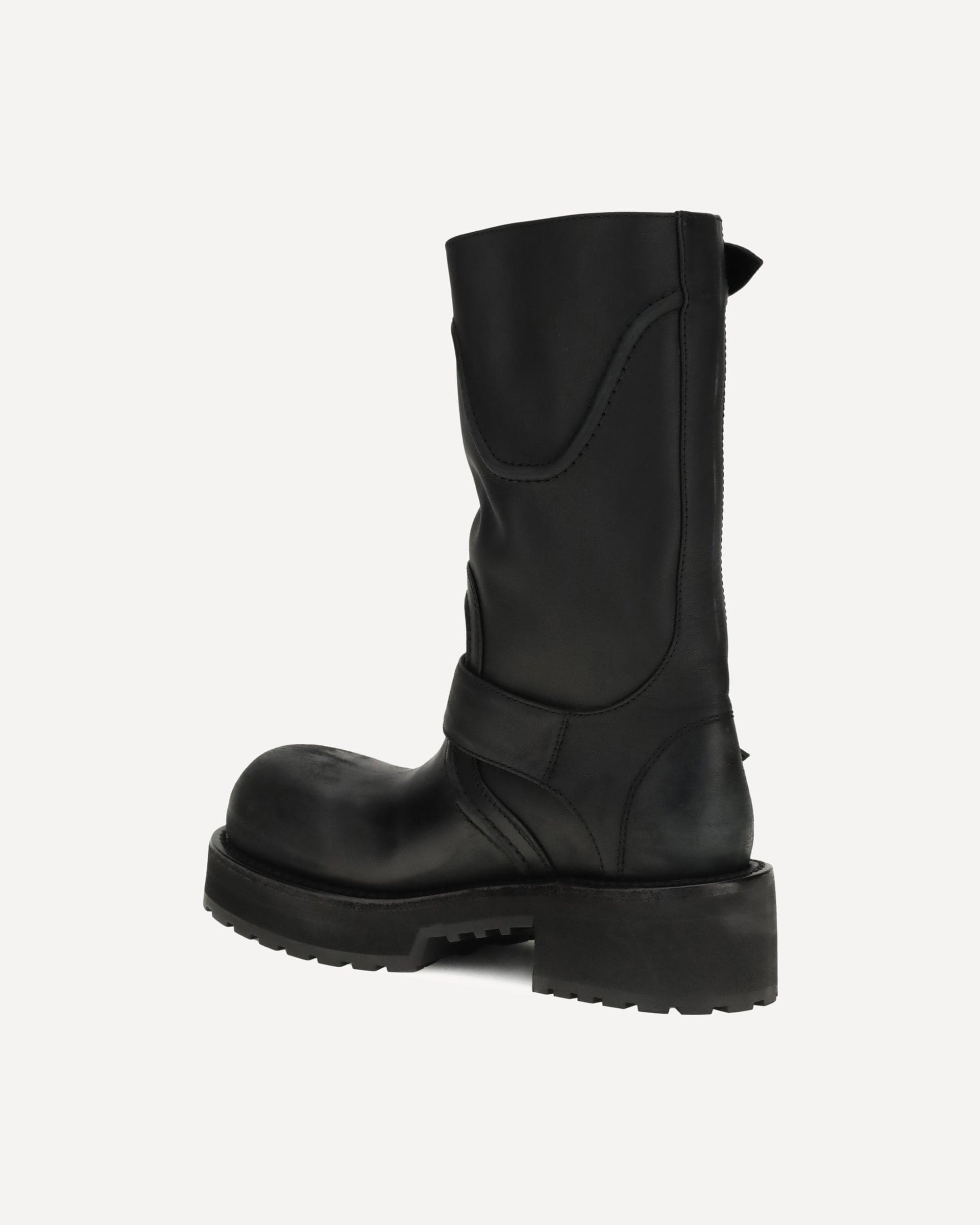 Balenciaga Venom Boots With Round Toe