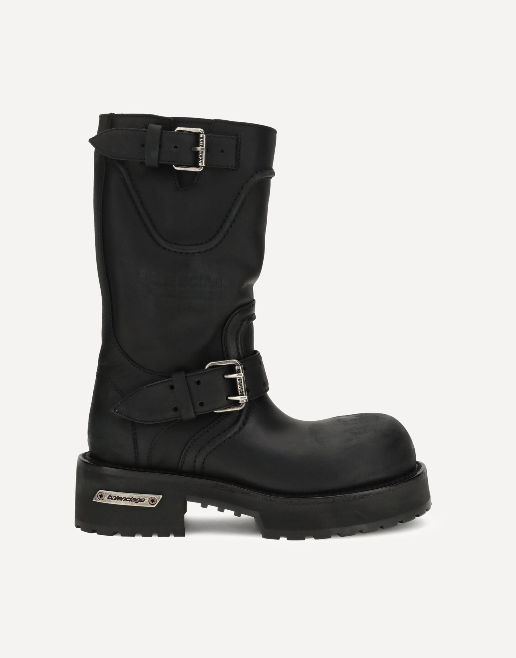 Balenciaga Venom Boots With Round Toe