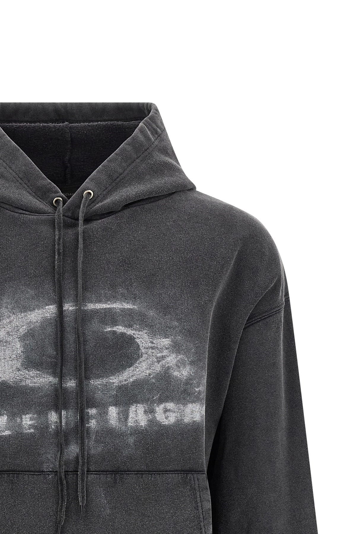 Balenciaga Balenciaga Washed Crayon Loop Hoodie