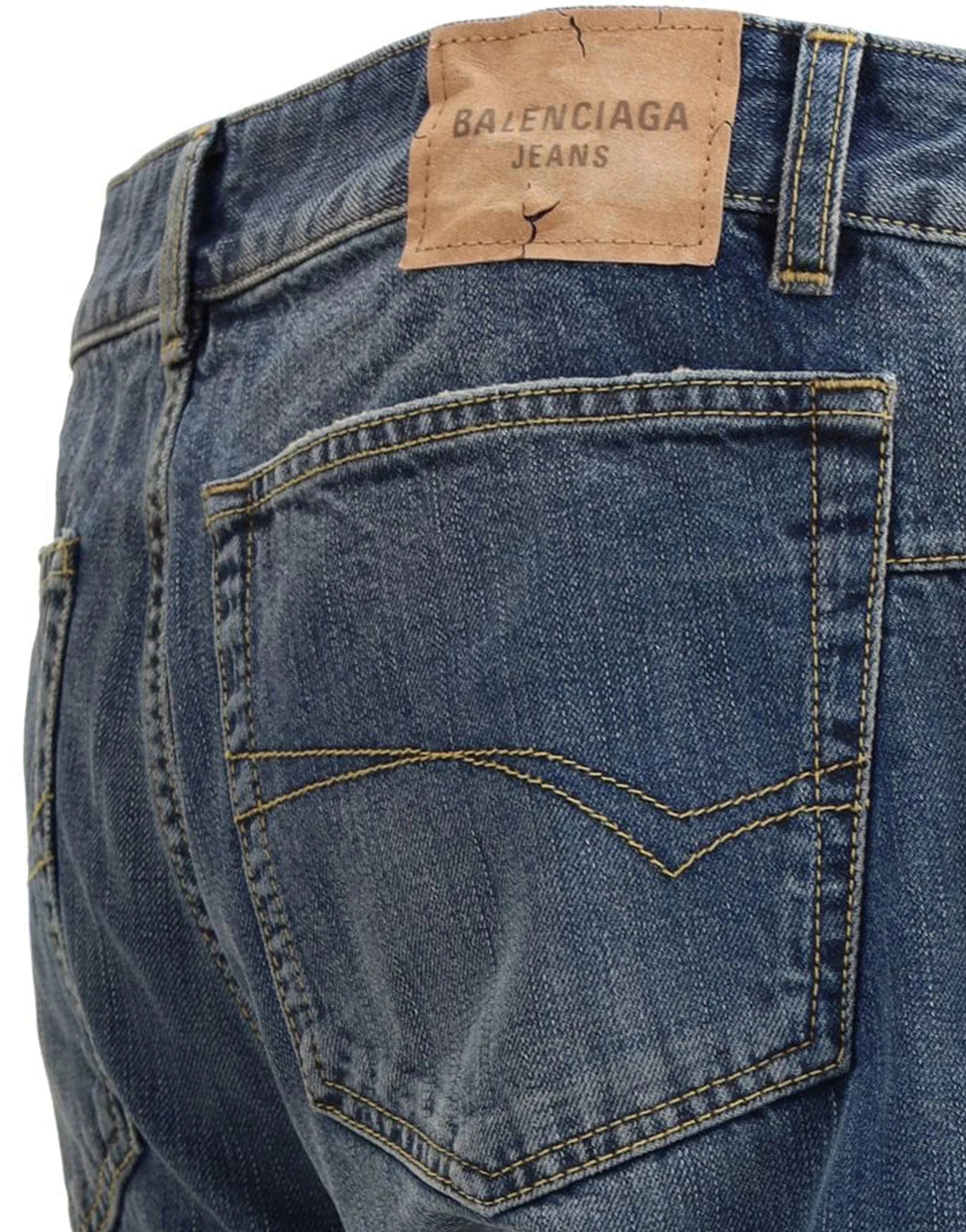 Balenciaga Wide Leg Jeans