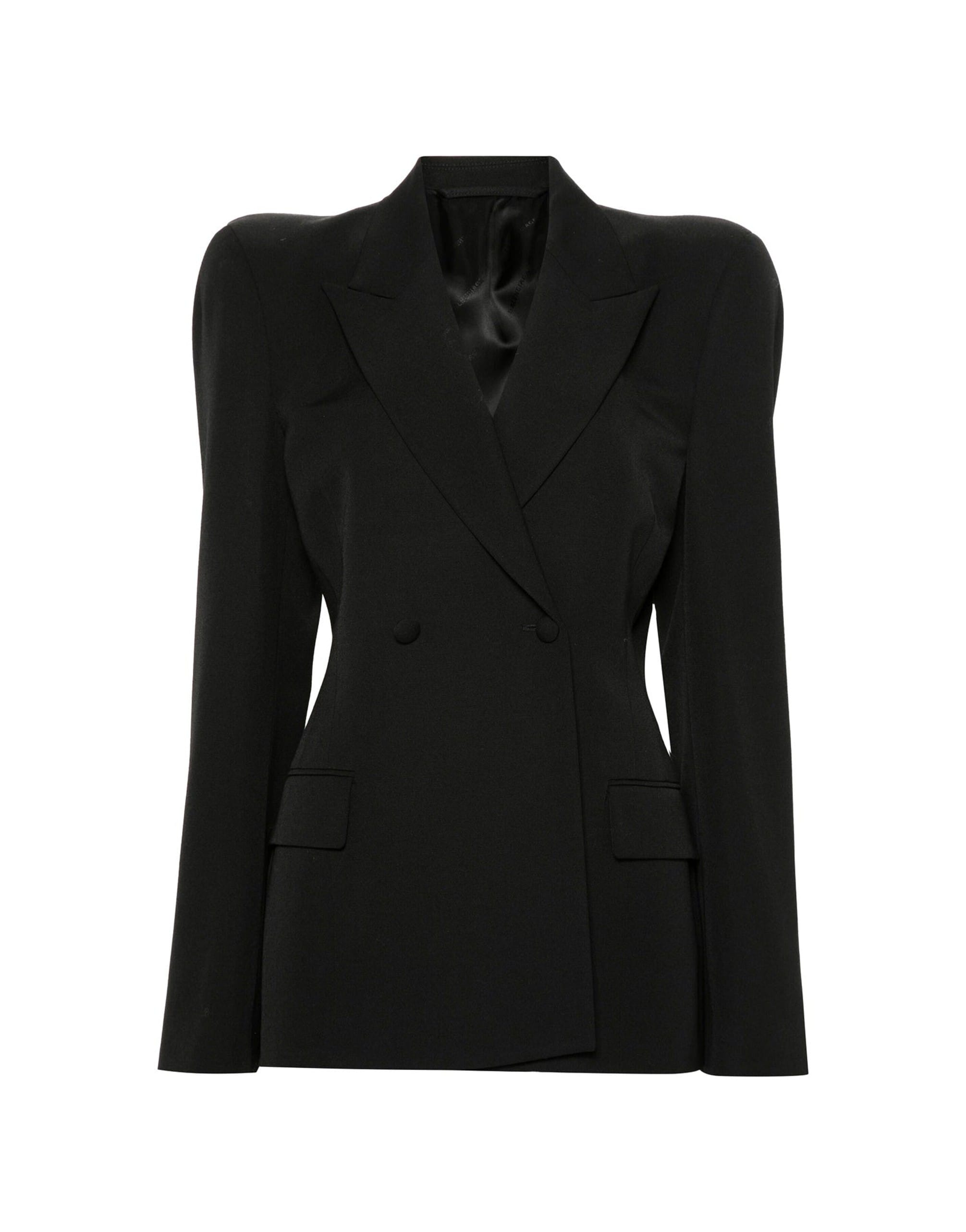 Balenciaga Wool Blazer With Satin Lining